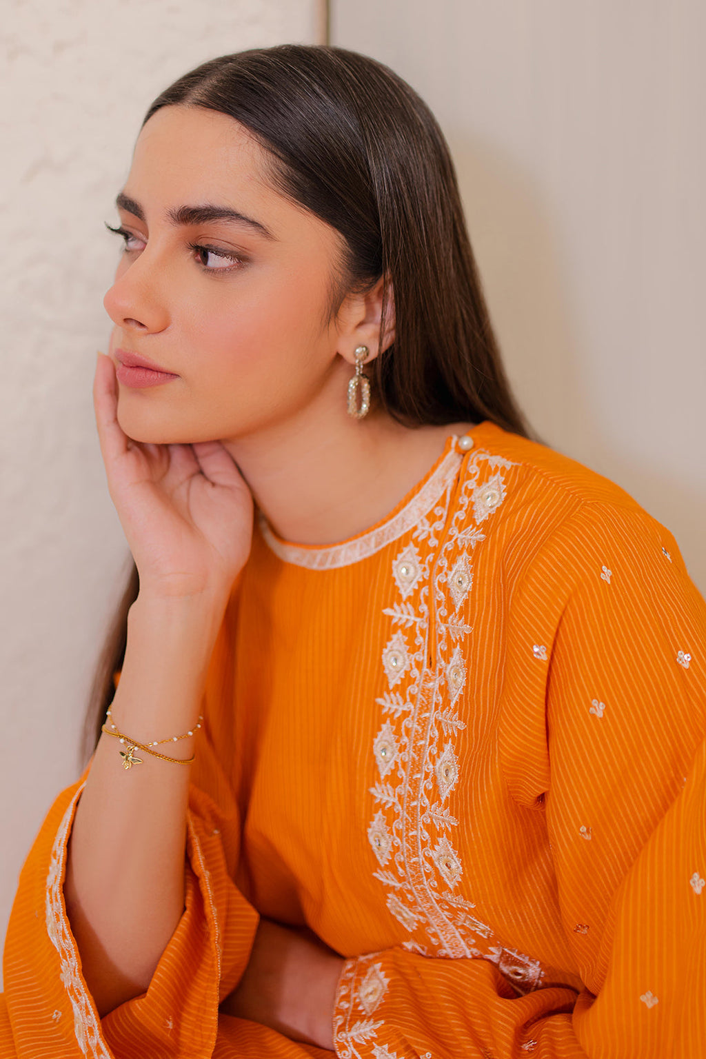 Zellbury | Summer Pret | Embroidered Kurta - 1872 - Libasekhas