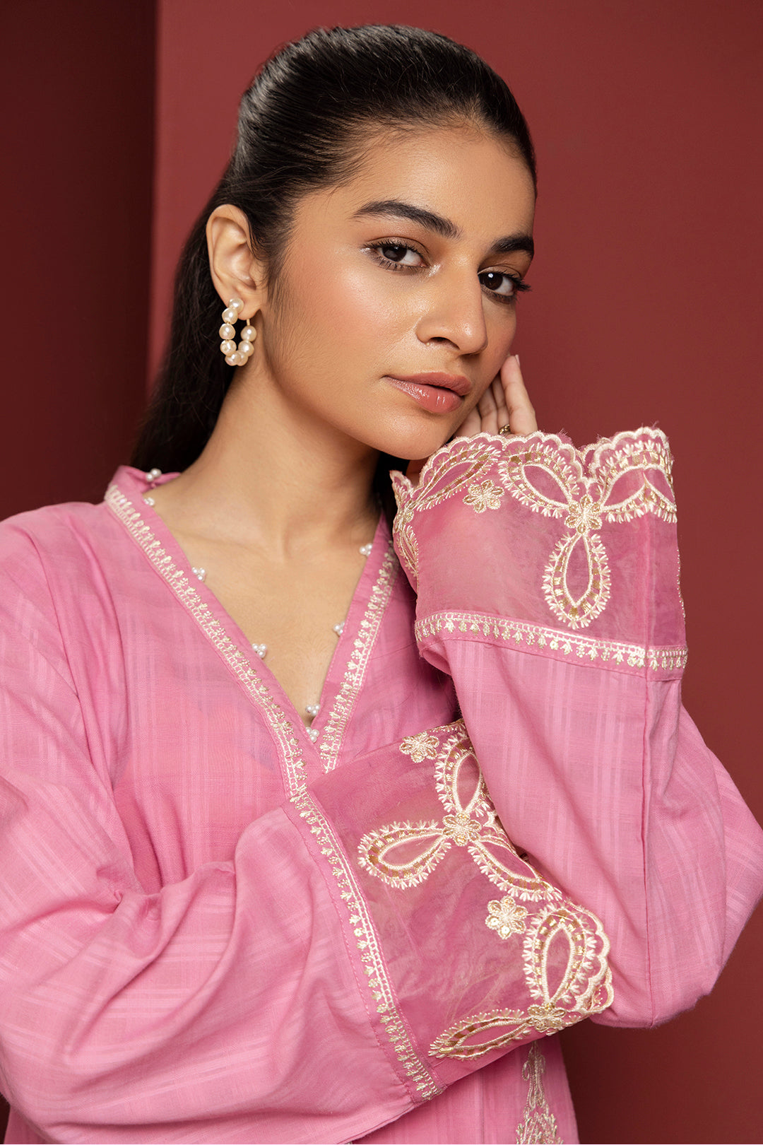 Zellbury | Summer Pret | Embroidered Kurta - 2056 - Libasekhas