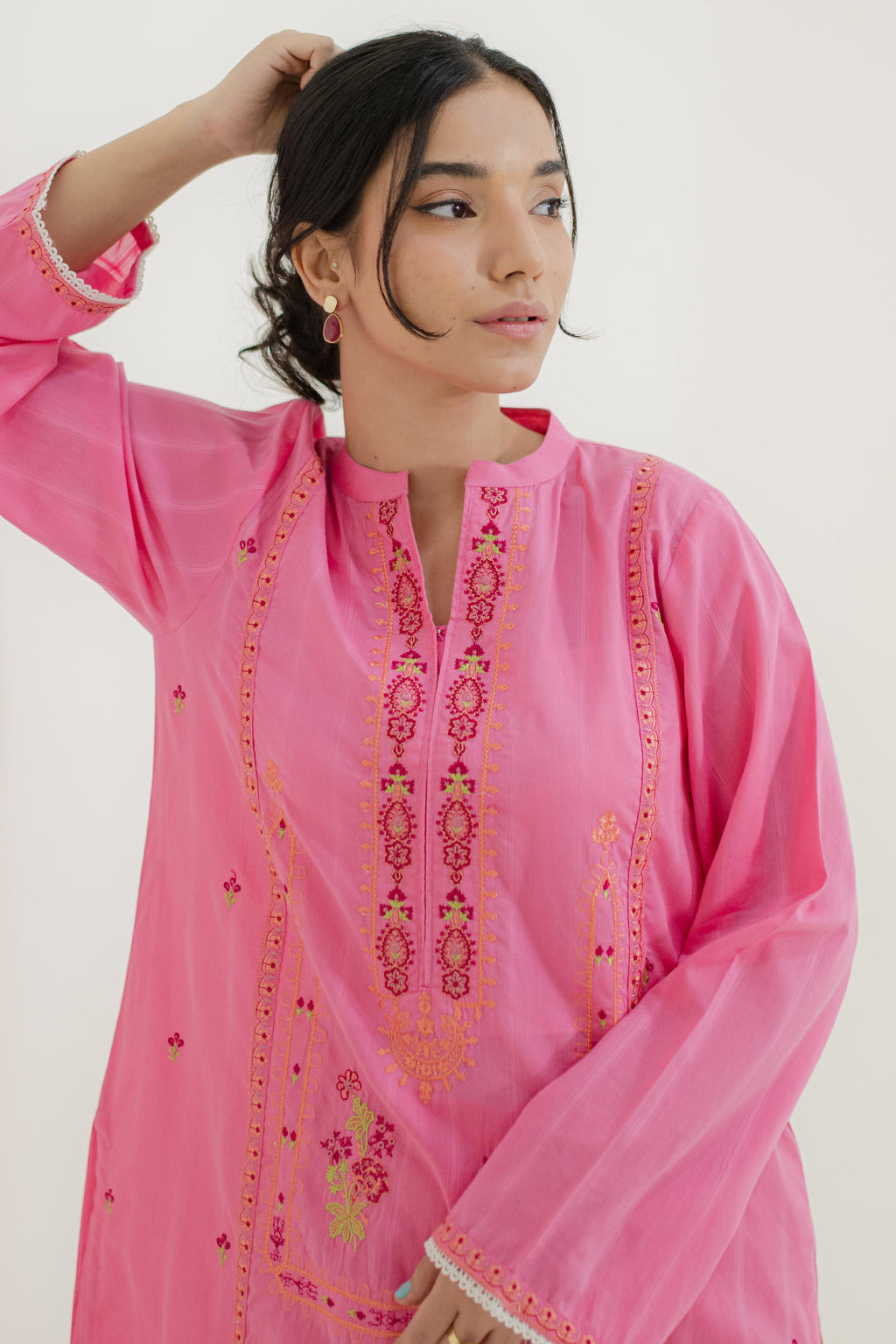 Zellbury | Summer Pret | Embroidered Kurta Trouser - 1734 - Libasekhas