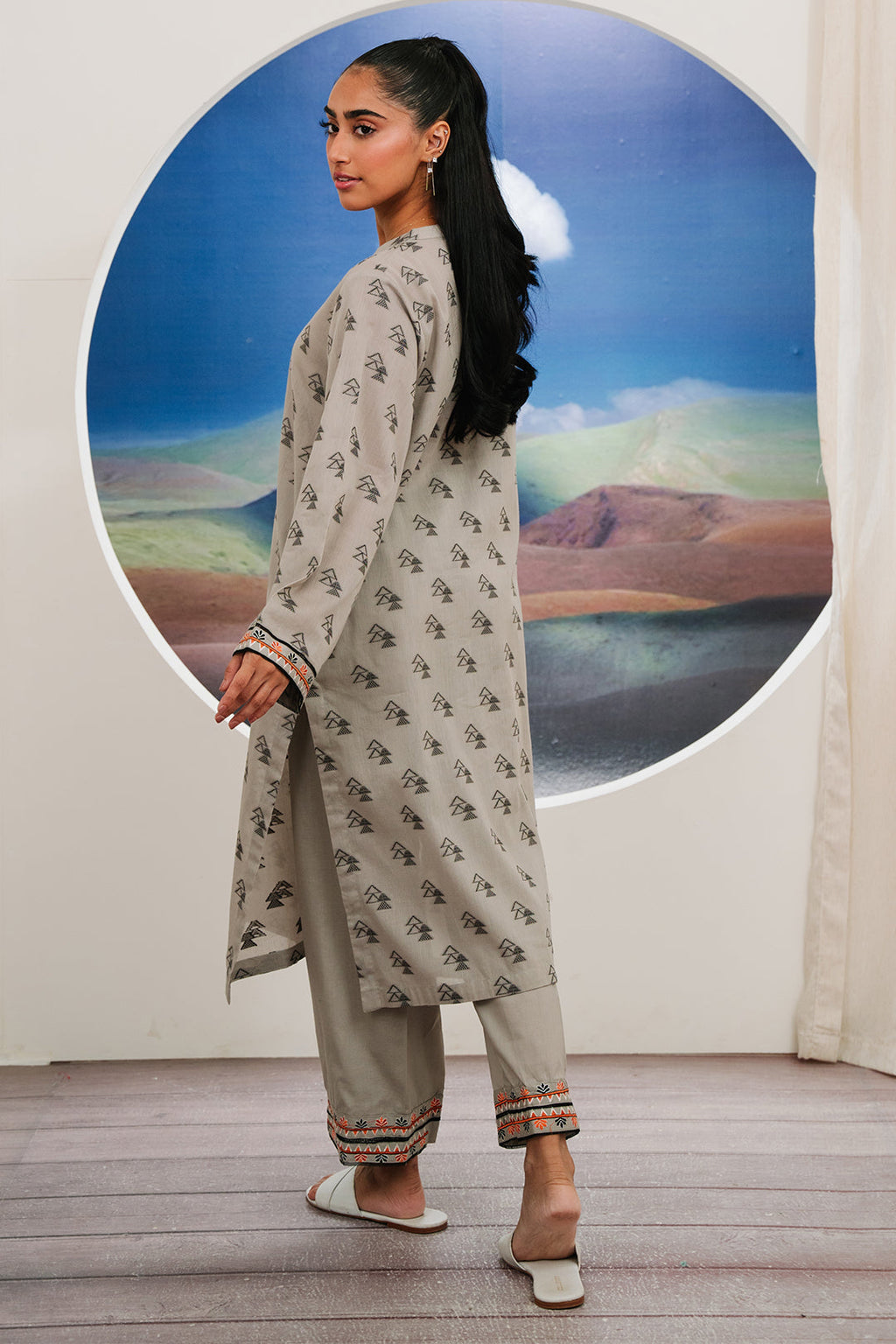 Zellbury | Summer Pret | Embroidered Kurta Trouser - 1769 - Libasekhas