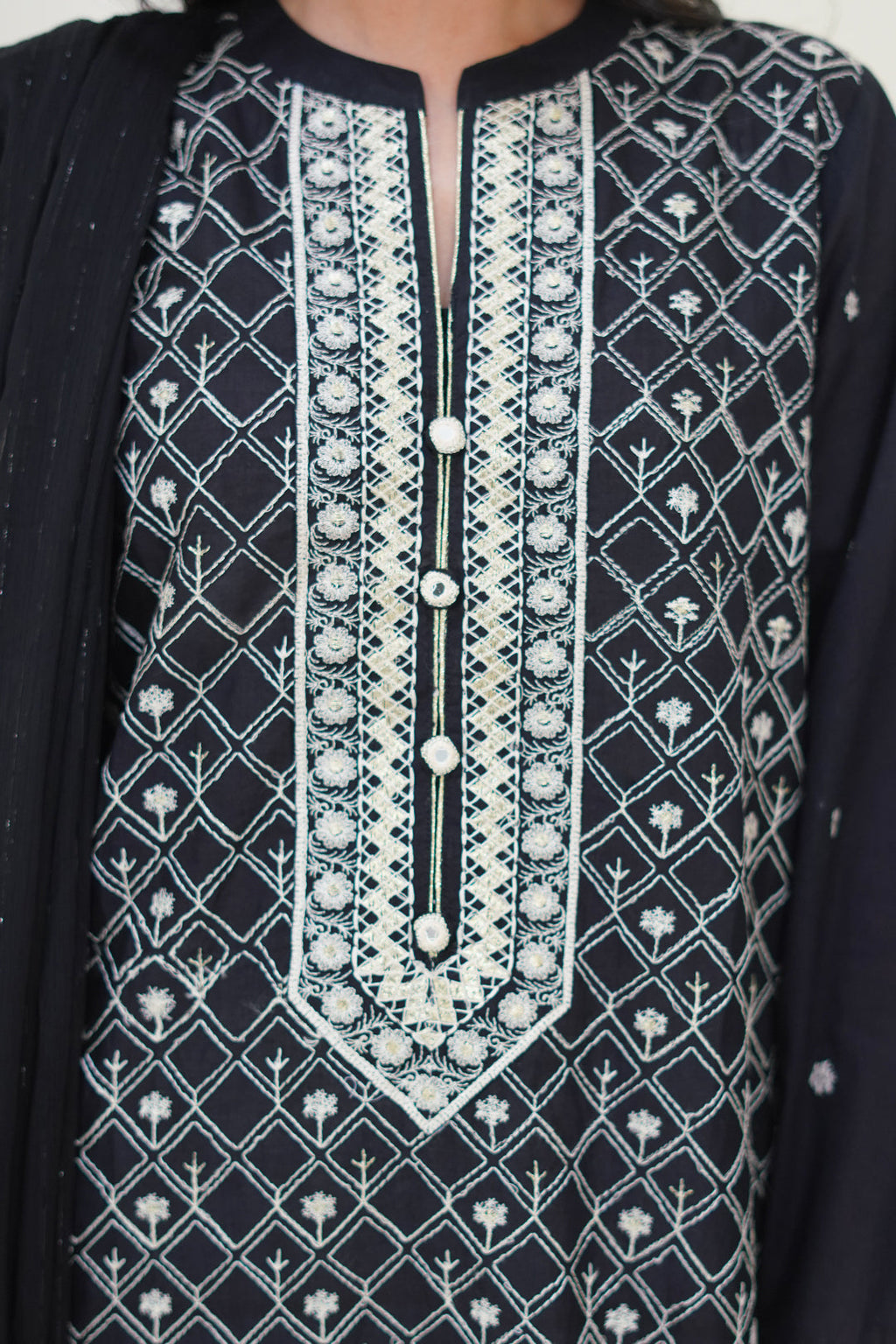 Zellbury | Summer Pret | Embroidered Kurta Dupatta - 1772 - Libasekhas