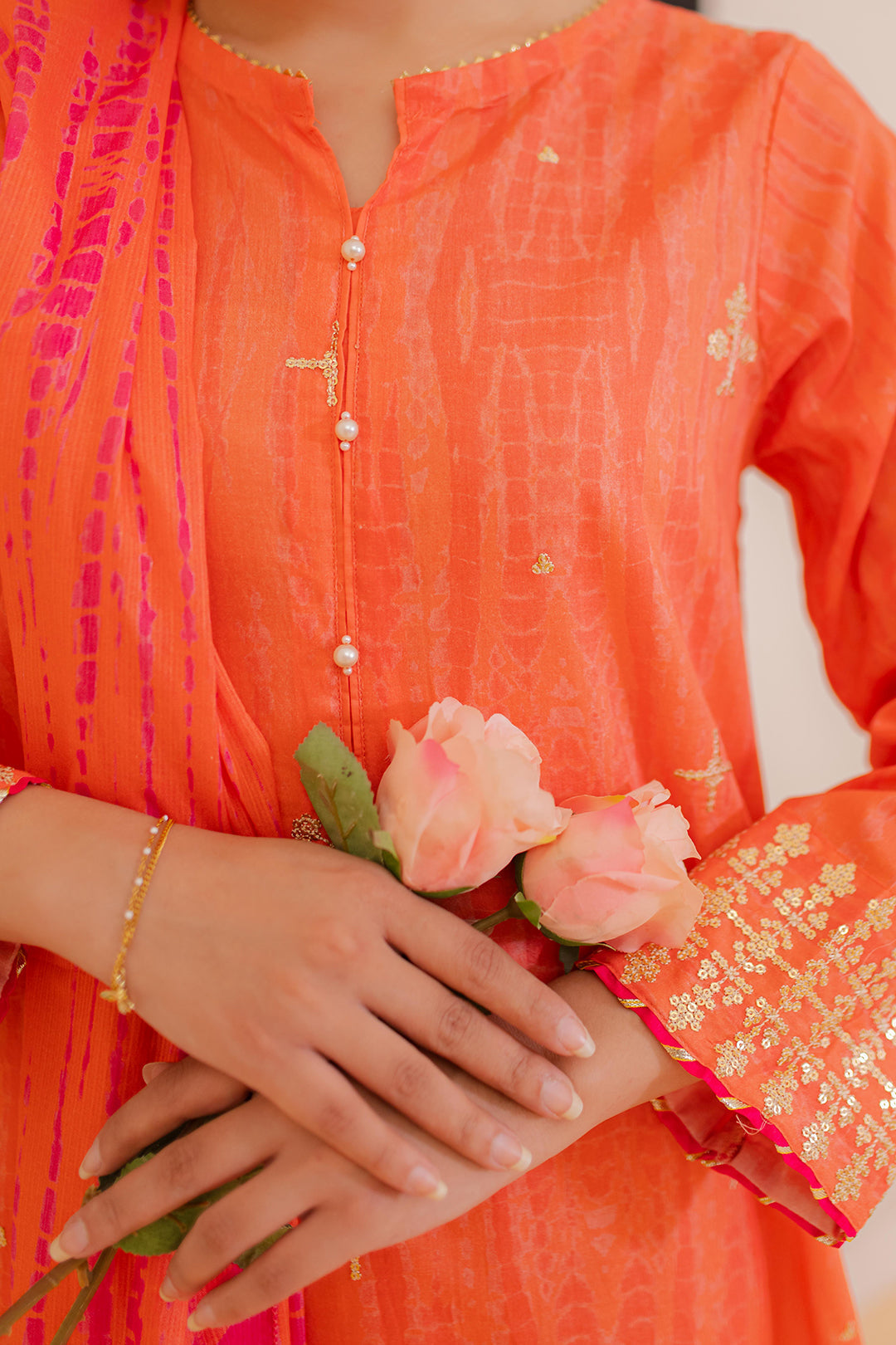 Zellbury | Summer Pret | Embroidered Kurta Dupatta - 1899 - Libasekhas