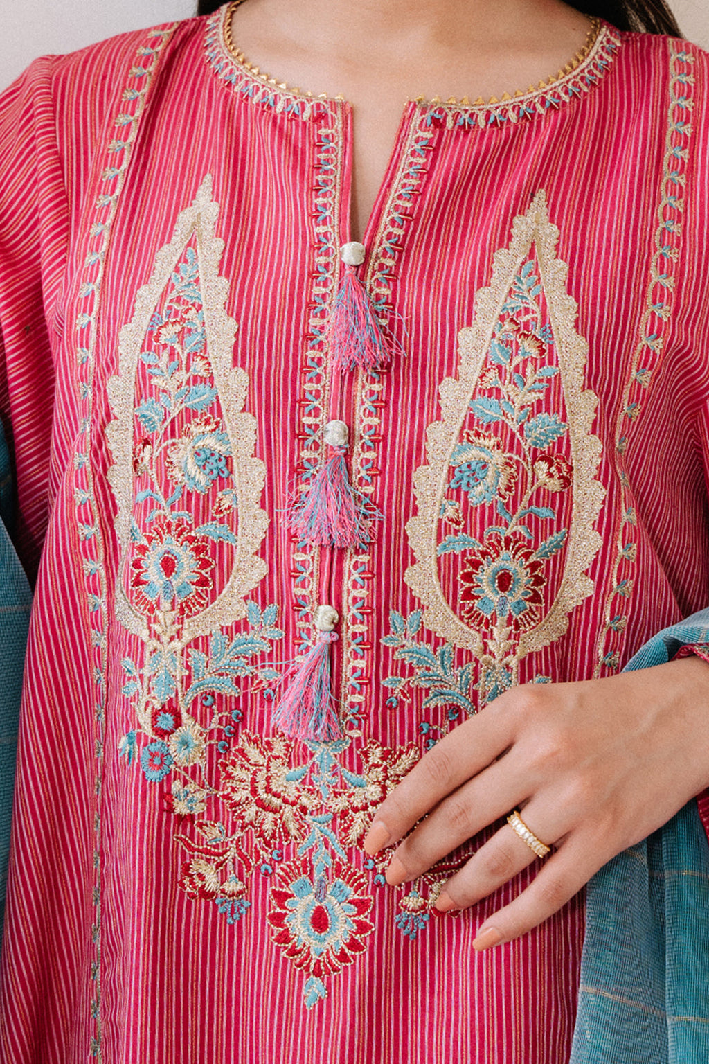 Zellbury | Summer Pret | Embroidered Kurta Dupatta - 1983 - Libasekhas