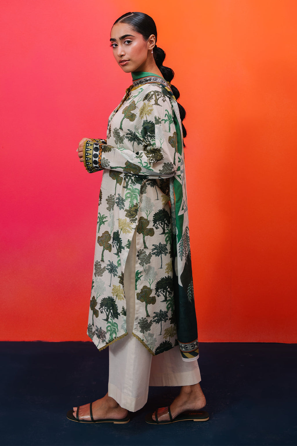 Zellbury | Summer Pret | Kurta Dupatta - 2062 - Libasekhas
