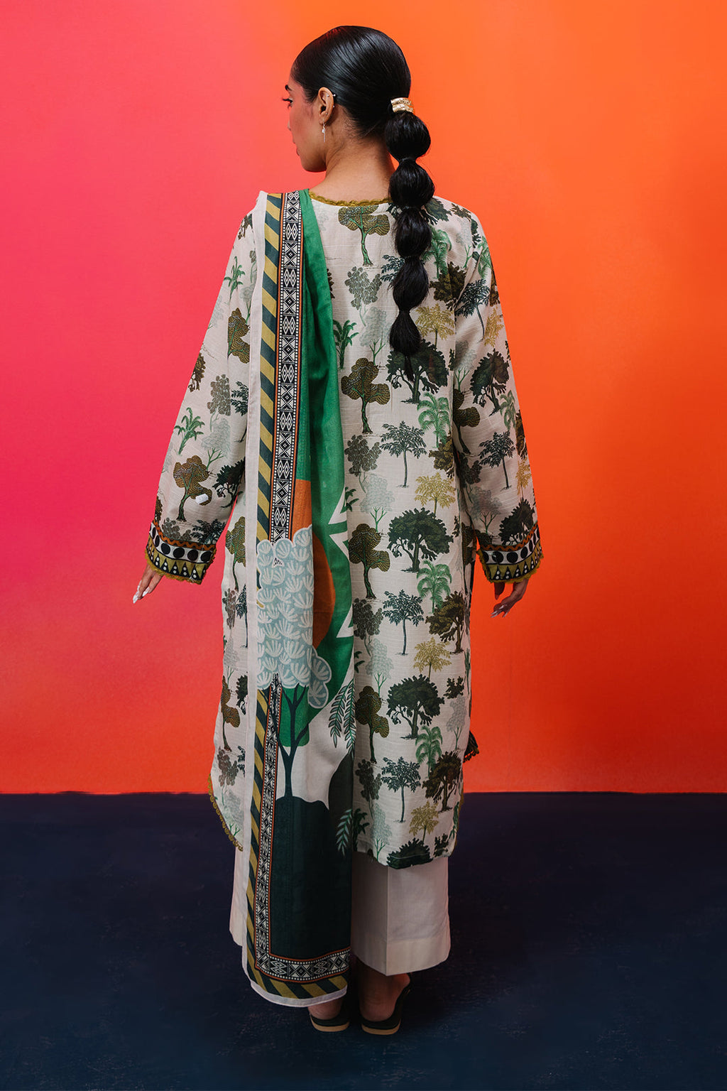 Zellbury | Summer Pret | Kurta Dupatta - 2062 - Libasekhas
