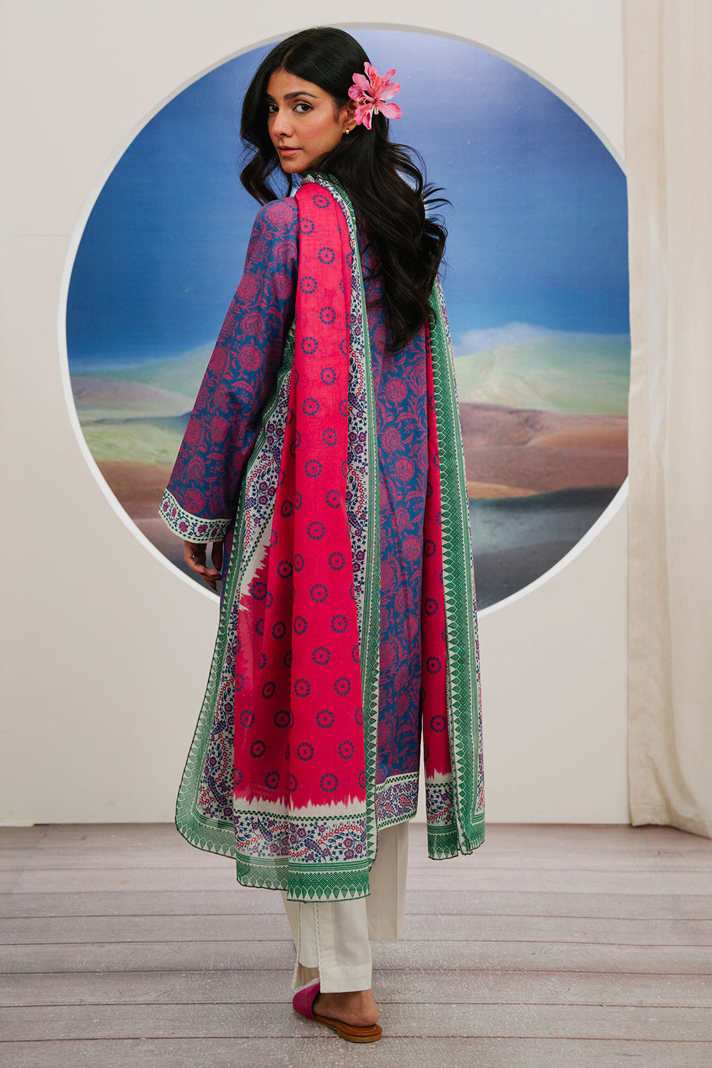 Zellbury | Summer Pret | Kurta Dupatta - 2068 - Libasekhas