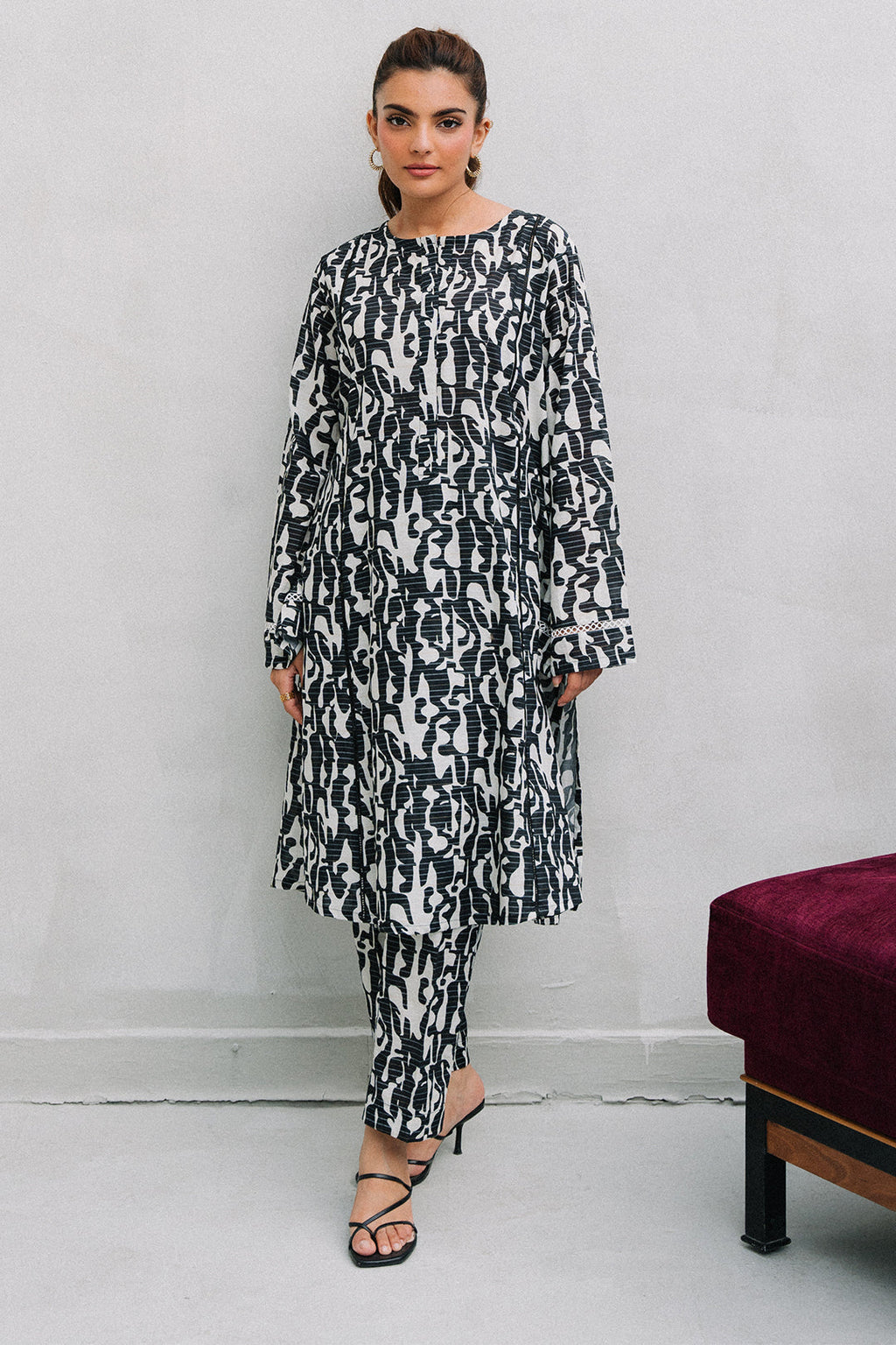 Zellbury | Summer Pret | Kurta Trouser - 2081 - Libasekhas