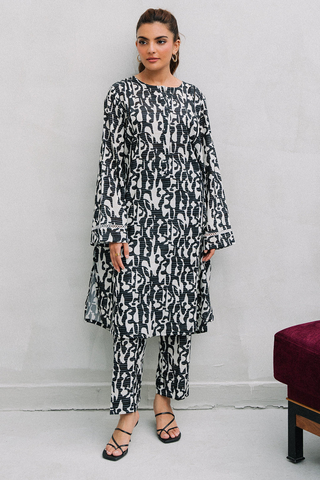 Zellbury | Summer Pret | Kurta Trouser - 2081 - Libasekhas