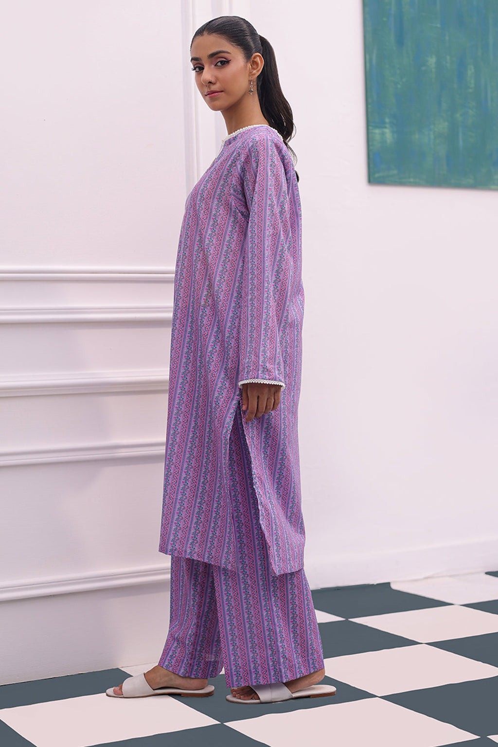 Zellbury | Summer Pret | Kurta Trouser - 2090 - Libasekhas