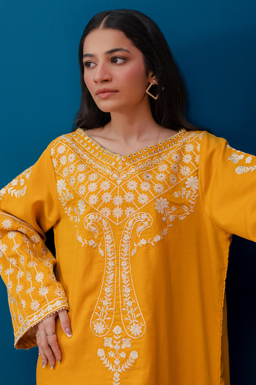 Zellbury | Summer Pret | Embroidered Kurta Trouser - 2122 - Libasekhas