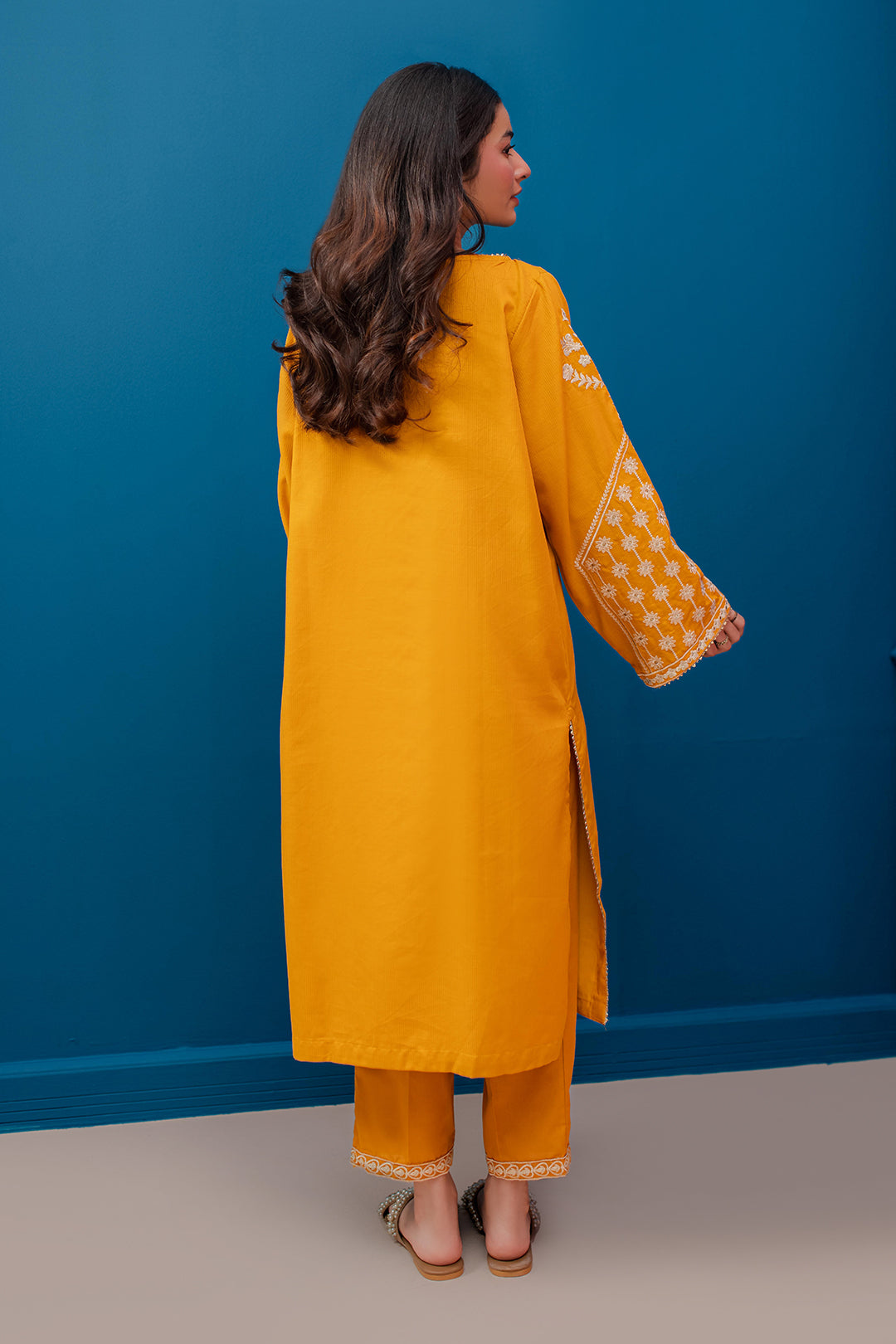 Zellbury | Summer Pret | Embroidered Kurta Trouser - 2122 - Libasekhas