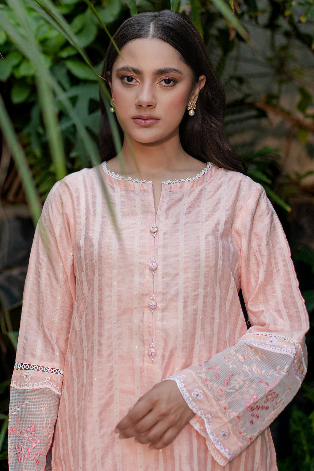Zellbury | Summer Pret | Embroidered Kurta Dupatta Trouser - 2001 - Libasekhas
