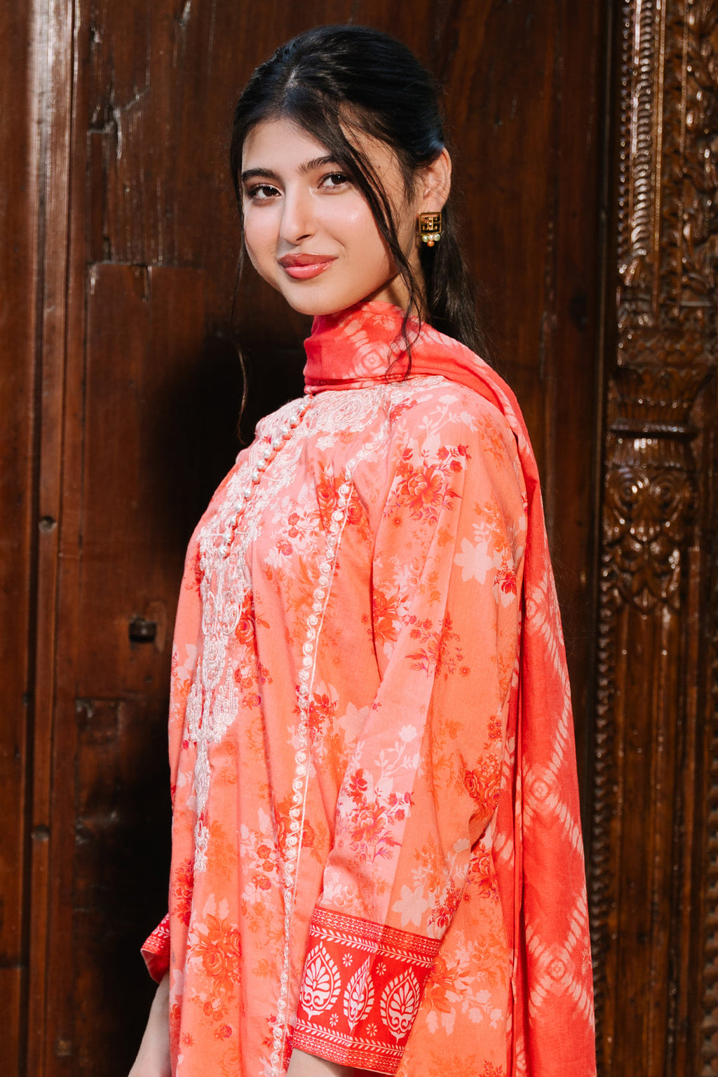 Zellbury | Summer Pret | Embroidered Kurta Dupatta Trouser - 2115 - Libasekhas
