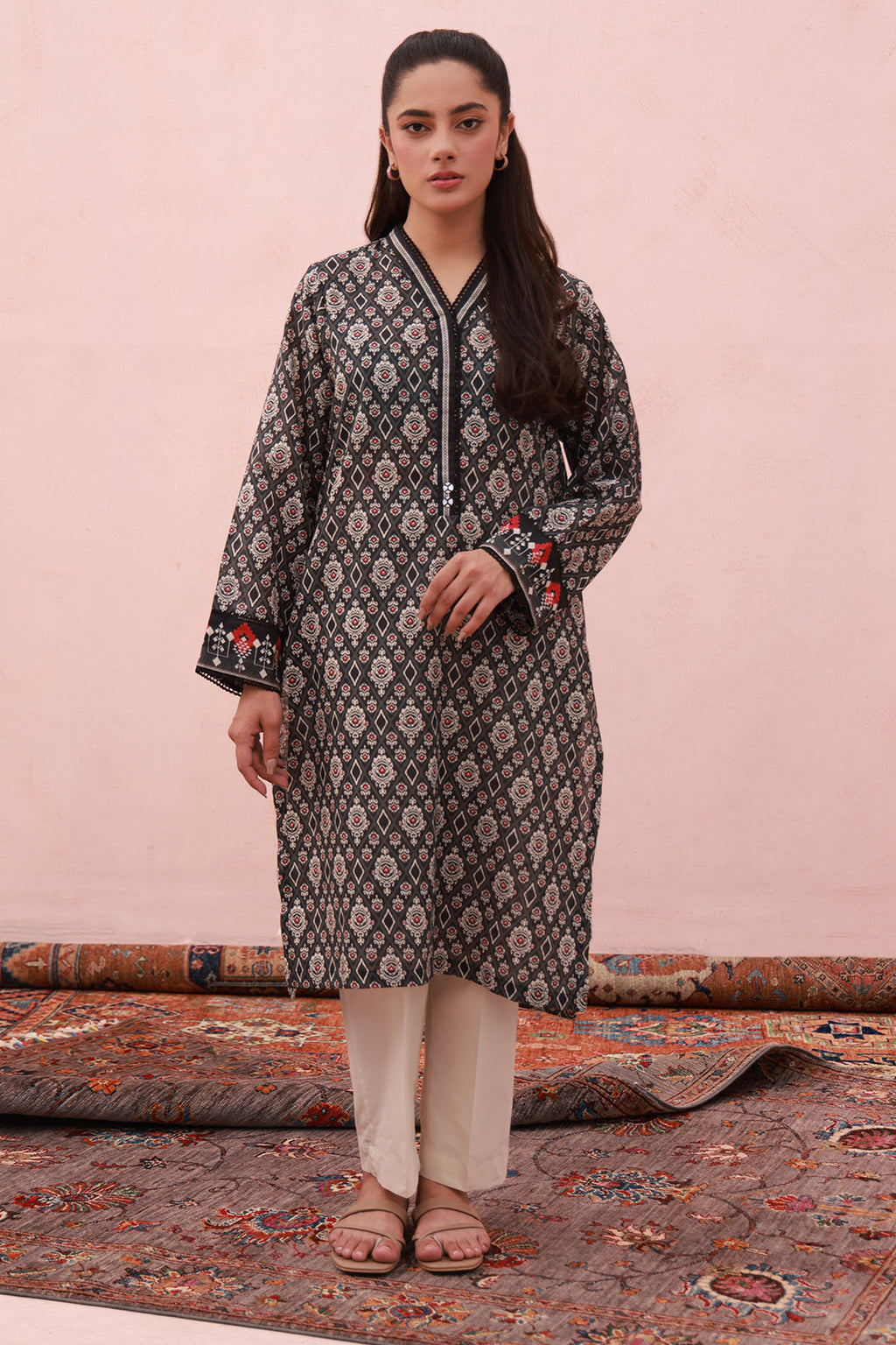 Zellbury | Winter Pret | Kurta - 2910 - Libasekhas
