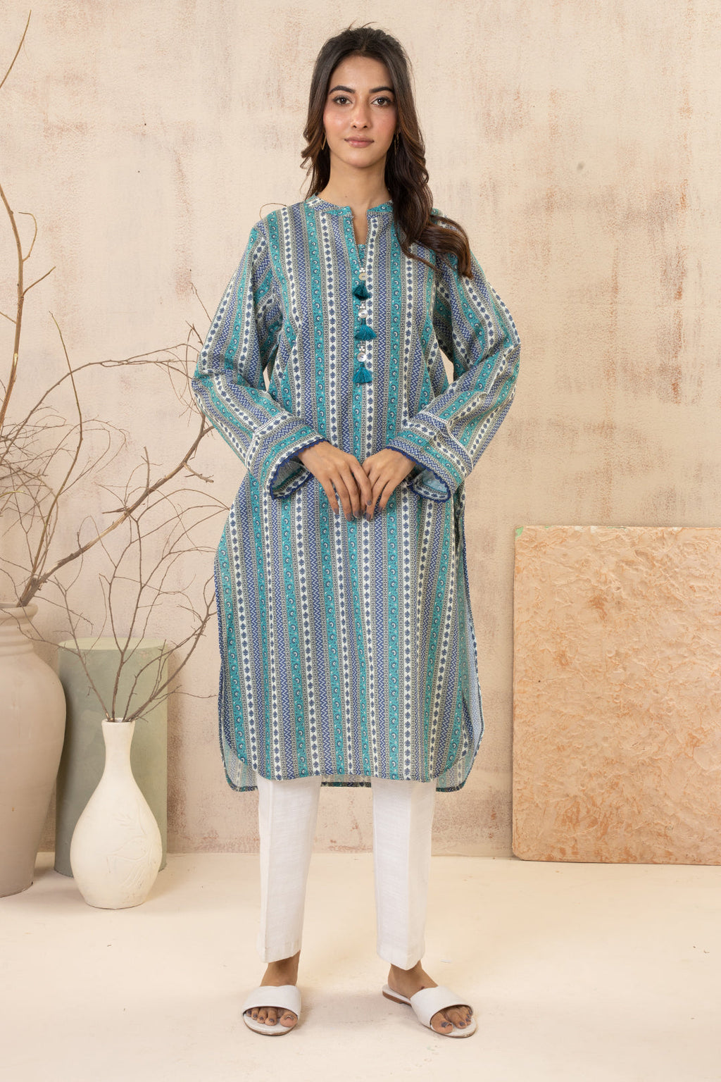 Zellbury | Winter Pret | Kurta - 2966 - Libasekhas