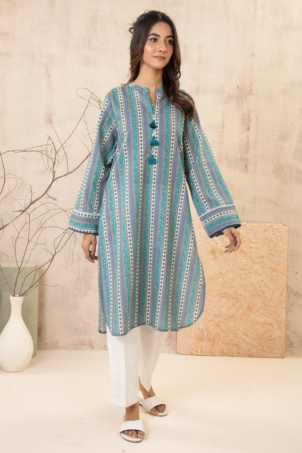 Zellbury | Winter Pret | Kurta - 2966 - Libasekhas
