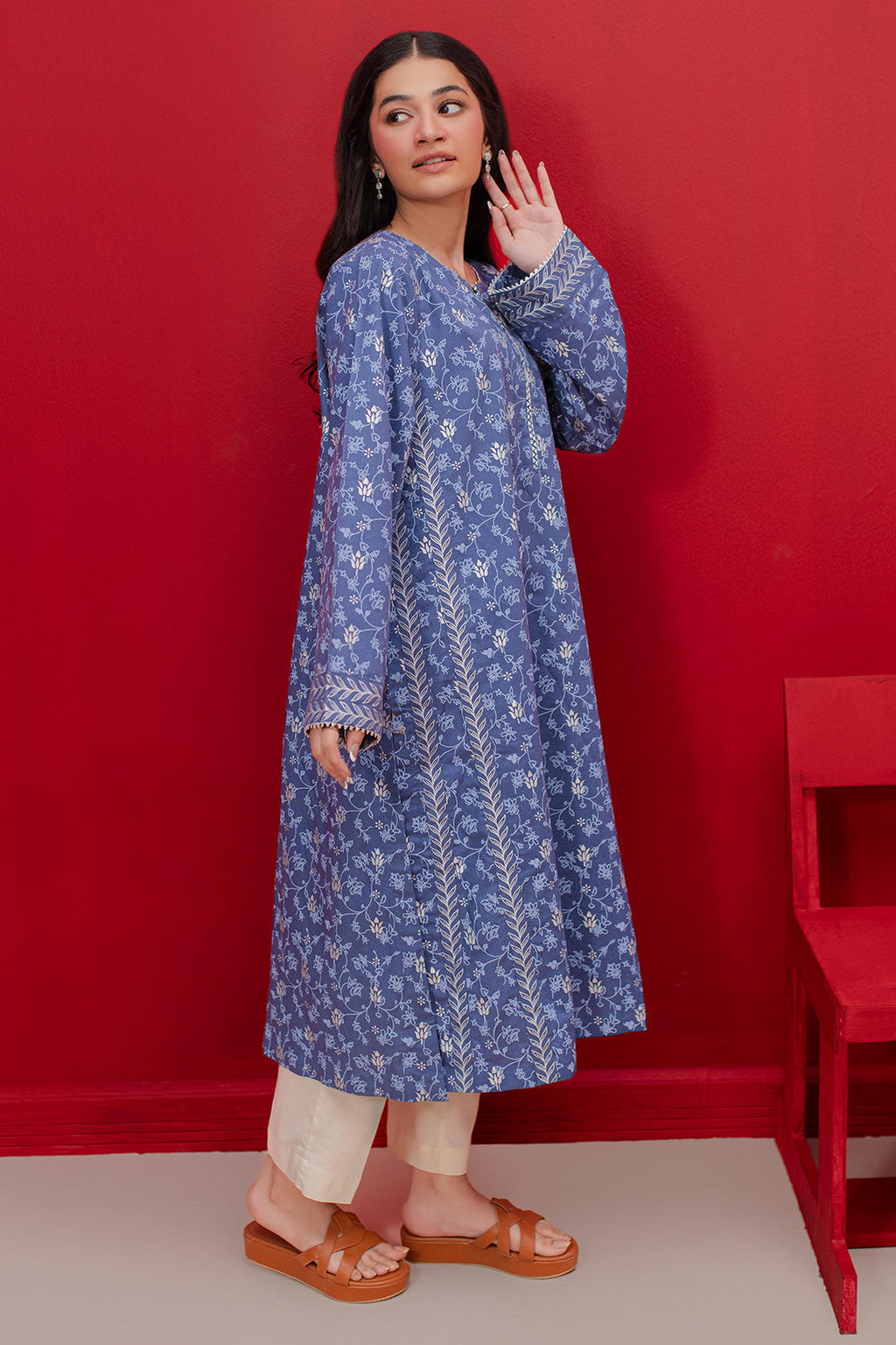 Zellbury | Winter Pret | Kurta - 2969 - Libasekhas