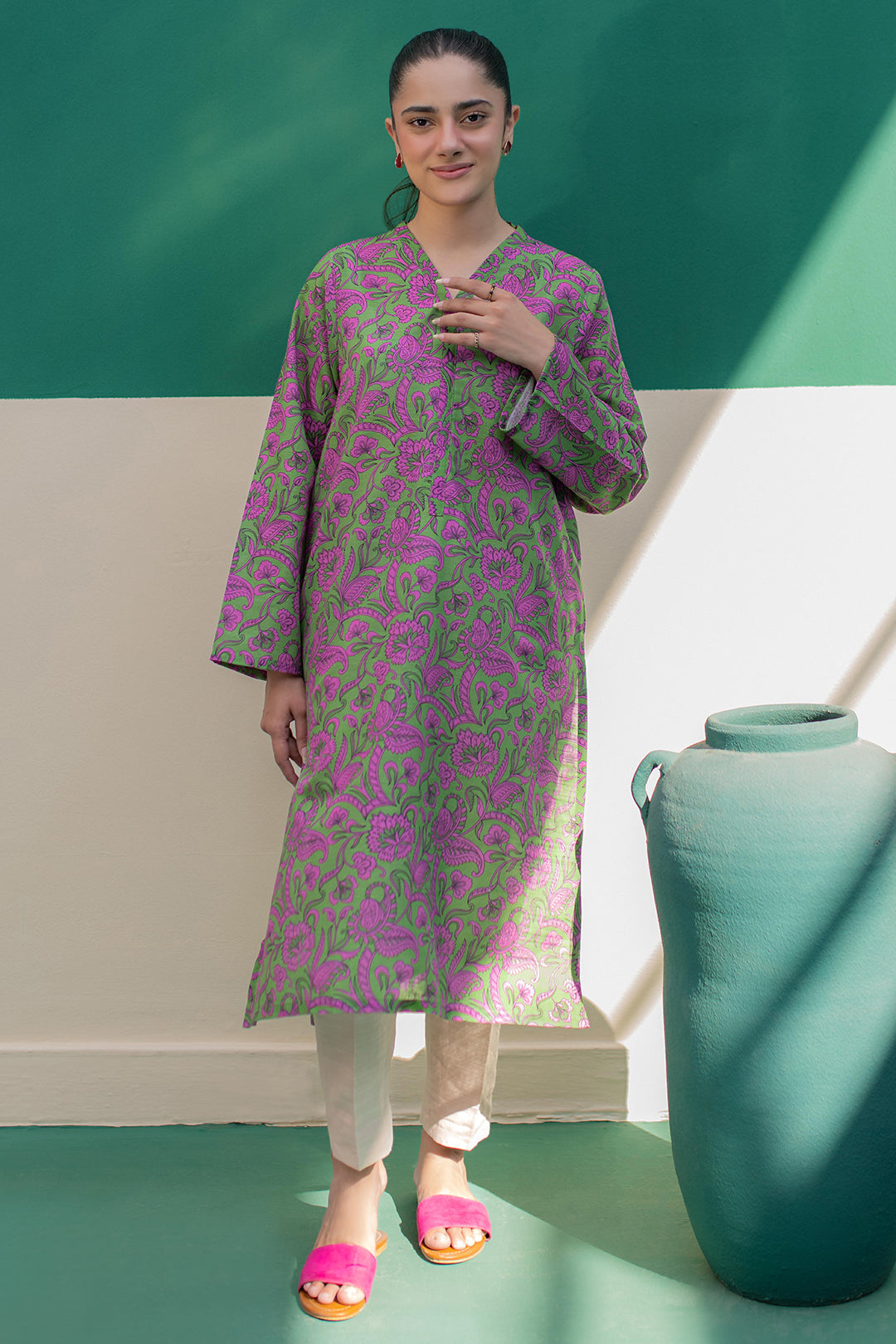 Zellbury | Winter Pret | Kurta - 3019 - Libasekhas