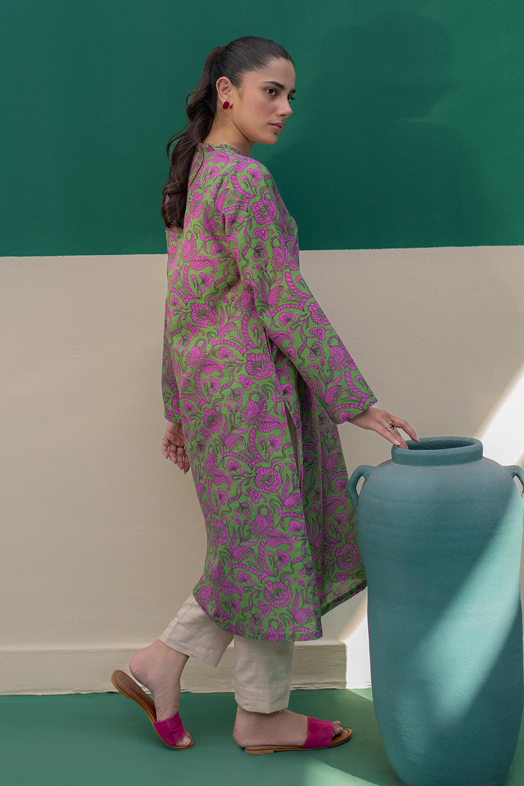 Zellbury | Winter Pret | Kurta - 3019 - Libasekhas