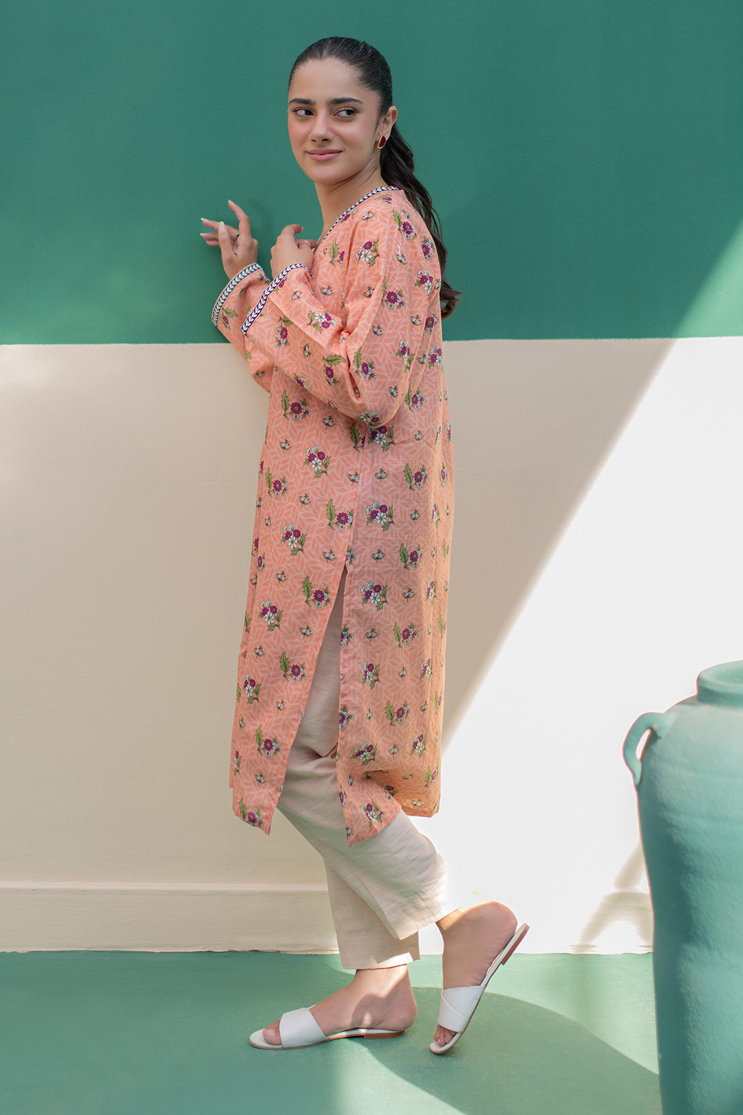 Zellbury | Winter Pret | Kurta - 3046 - Libasekhas