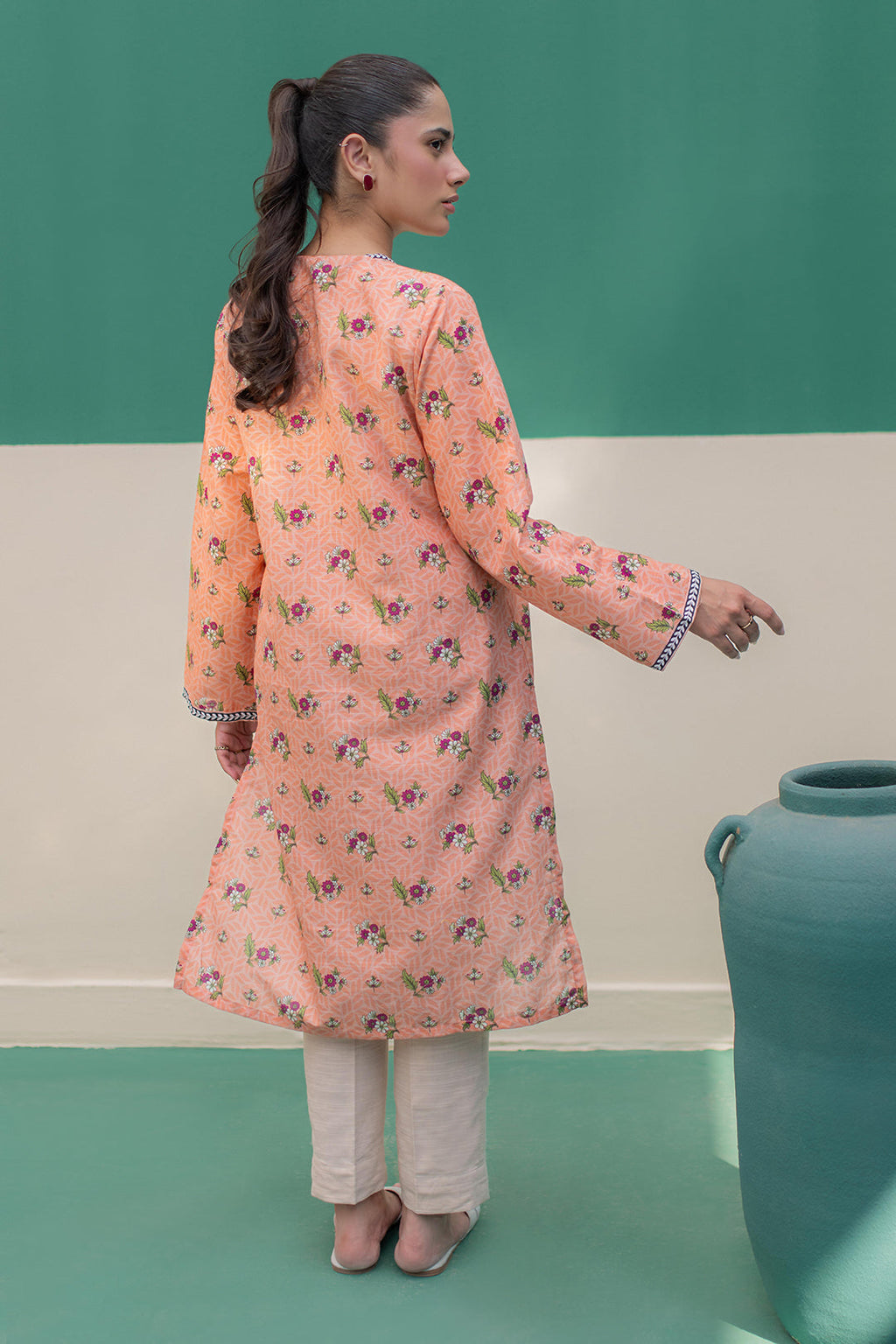 Zellbury | Winter Pret | Kurta - 3046 - Libasekhas