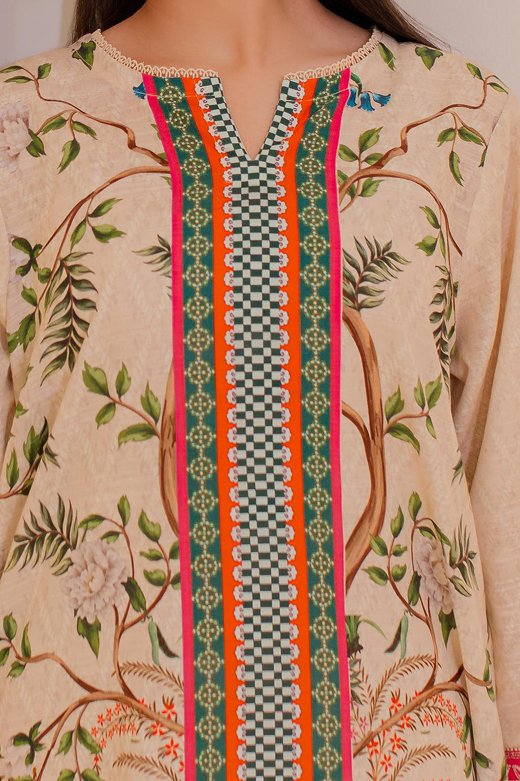 Zellbury | Winter Pret | Embroidered Kurta - 3052 - Libasekhas