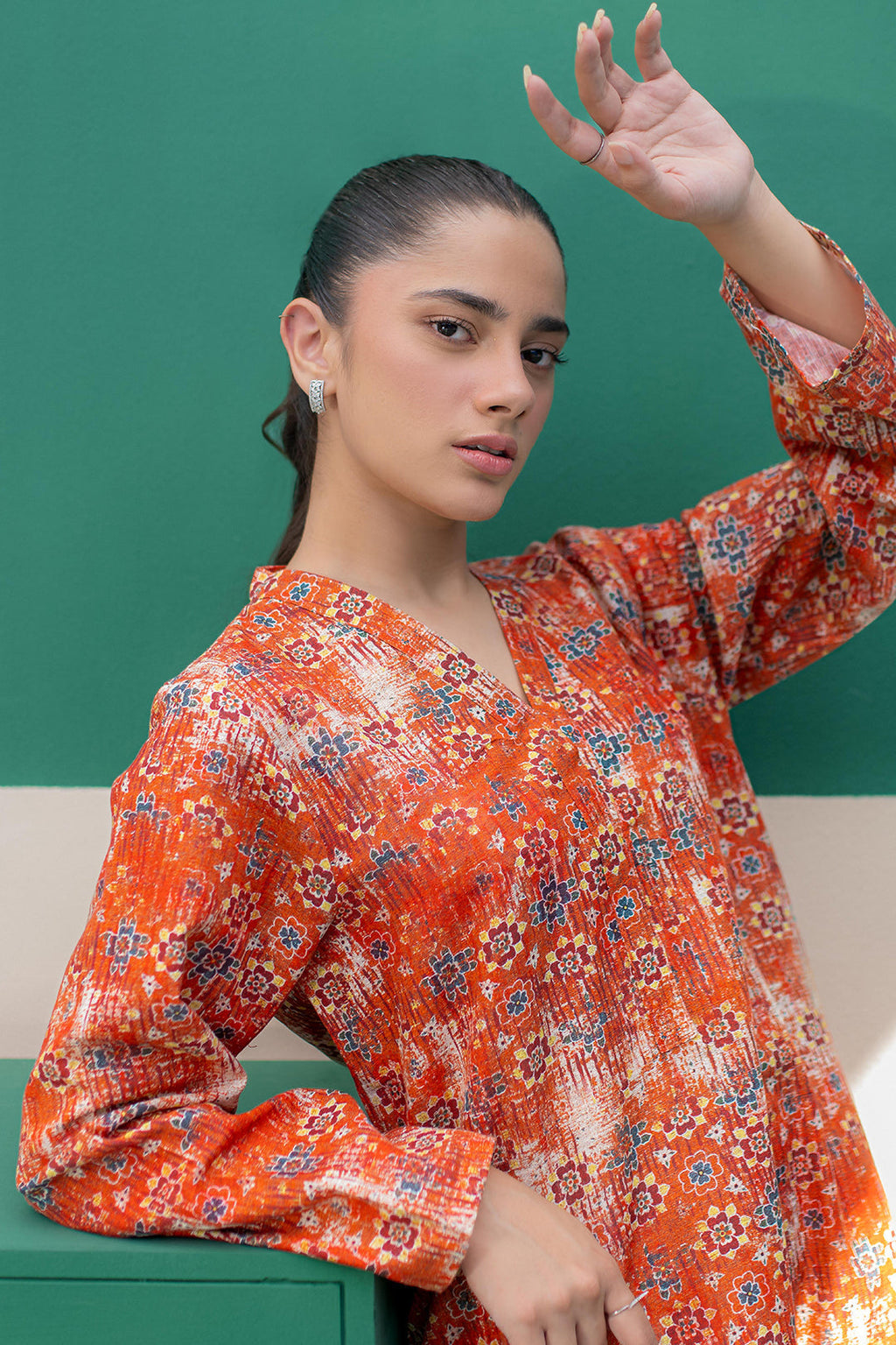 Zellbury | Winter Pret | Kurta - 3077 - Libasekhas