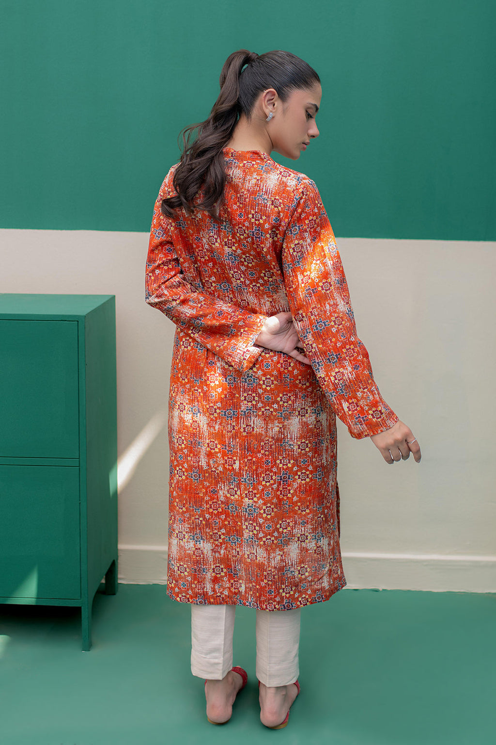 Zellbury | Winter Pret | Kurta - 3077 - Libasekhas
