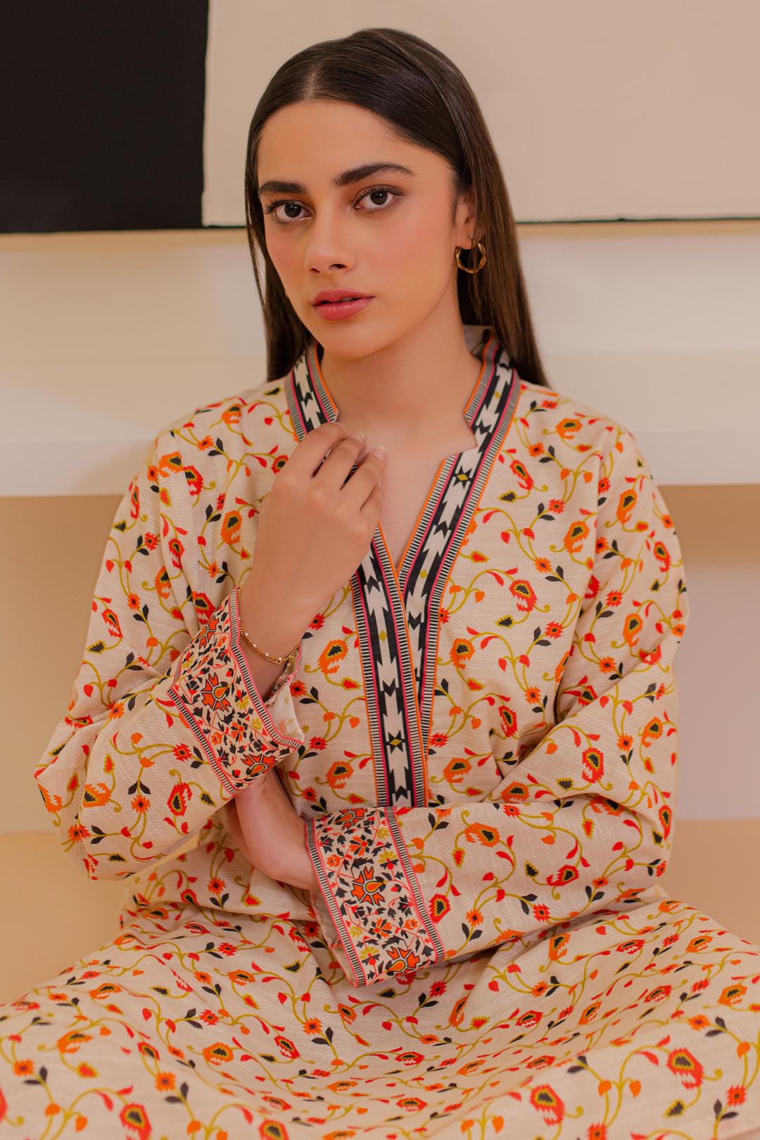 Zellbury | Winter Pret | Kurta - 3078 - Libasekhas