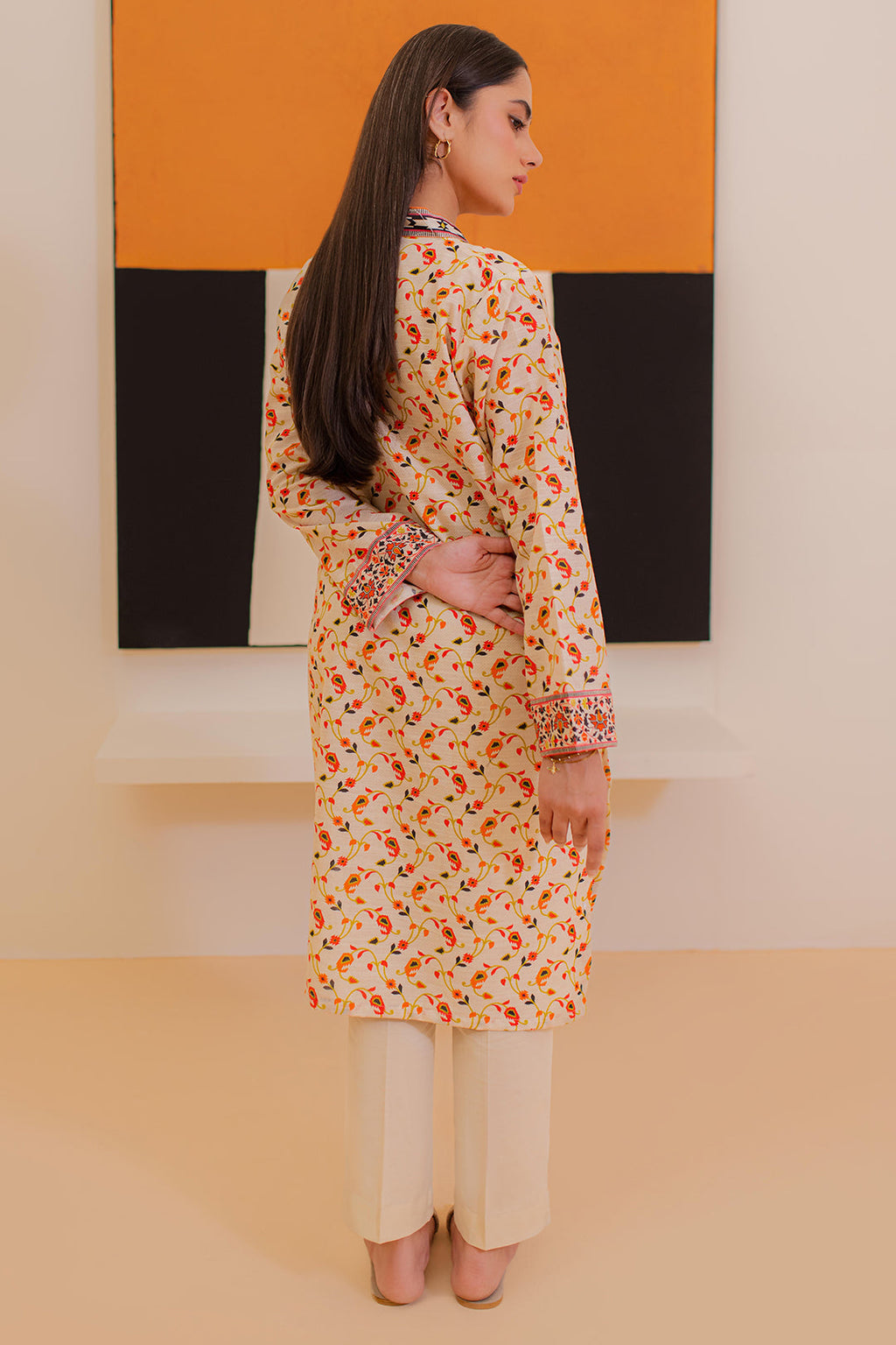 Zellbury | Winter Pret | Kurta - 3078 - Libasekhas
