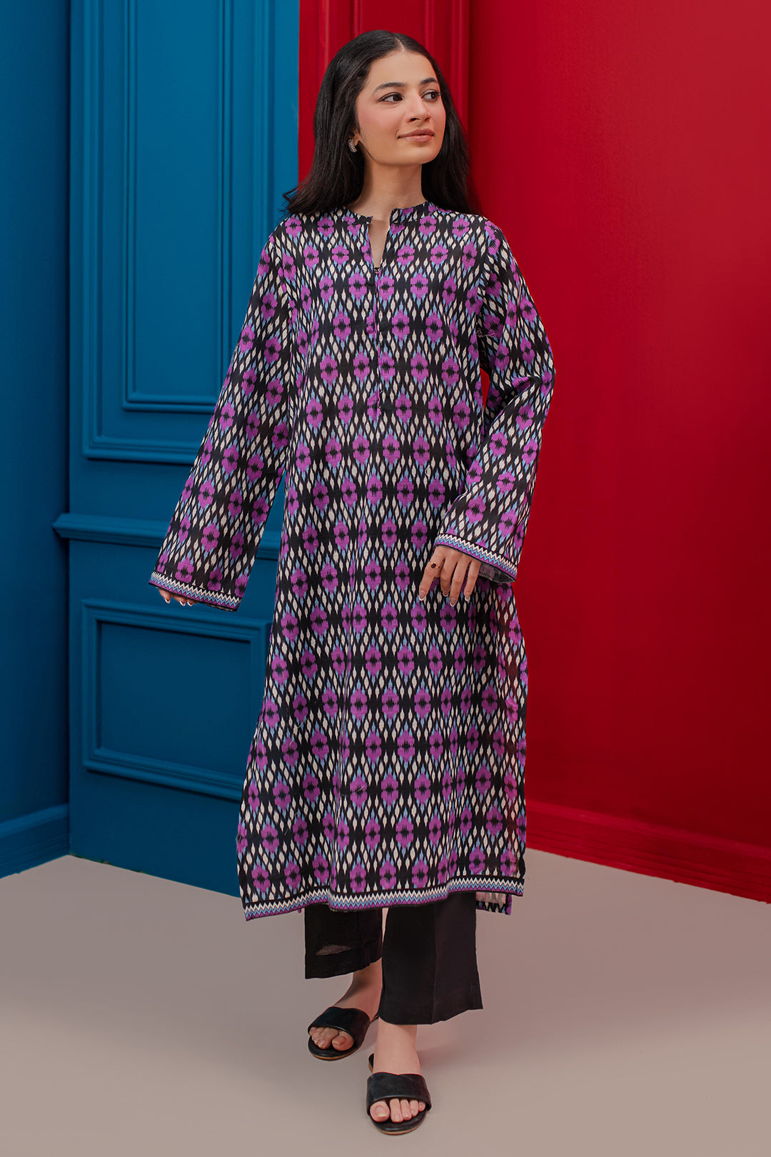 Zellbury | Winter Pret | Kurta - 3097 - Libasekhas