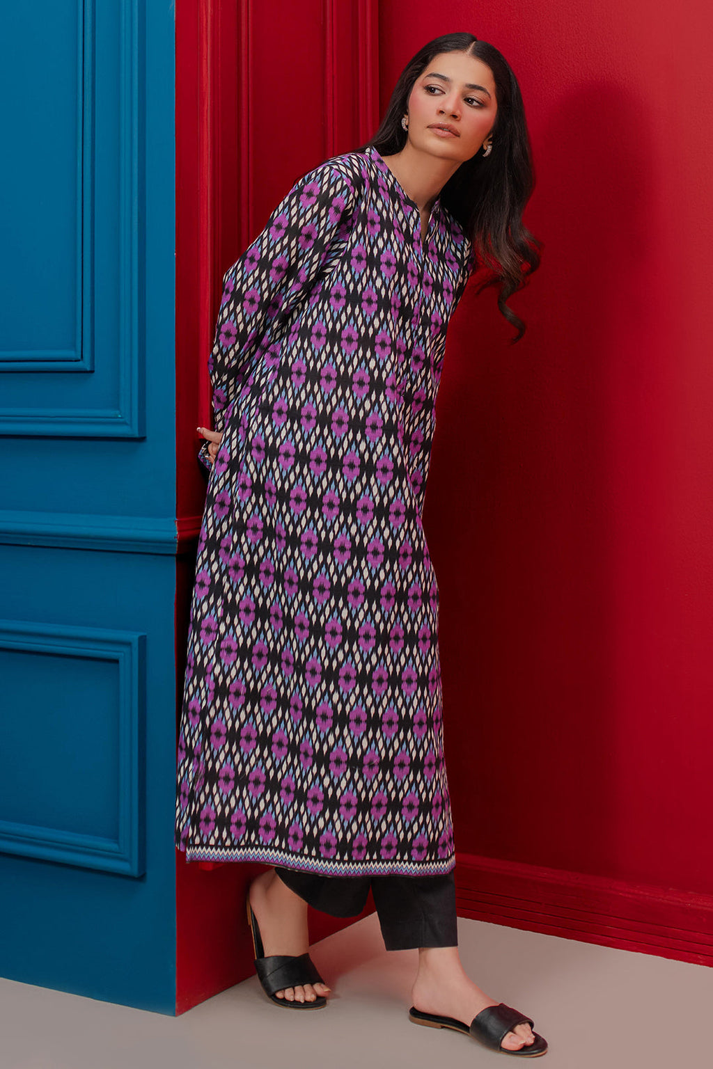 Zellbury | Winter Pret | Kurta - 3097 - Libasekhas