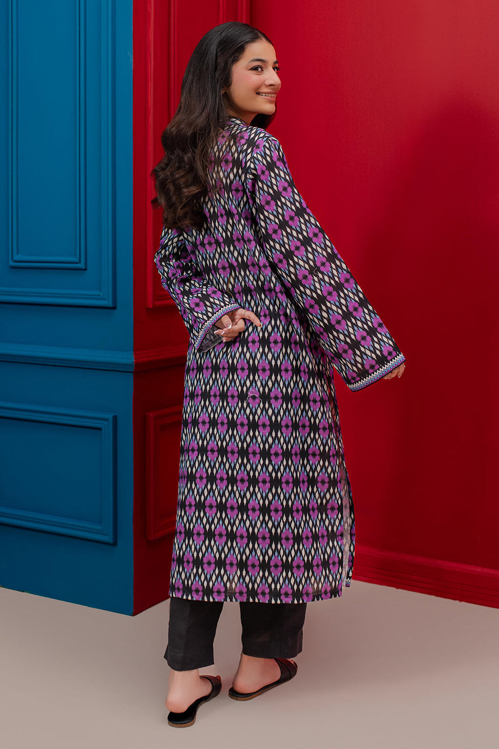 Zellbury | Winter Pret | Kurta - 3097 - Libasekhas