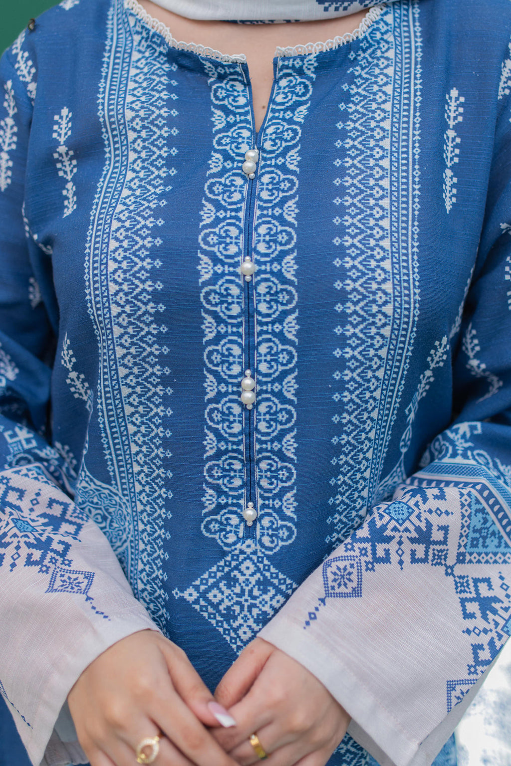 Zellbury | Winter Pret | Kurta Dupatta - 2980 - Libasekhas