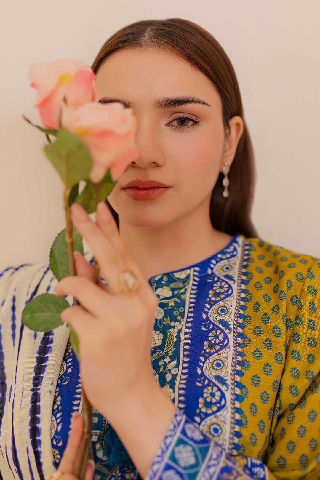 Zellbury | Winter Pret | Kurta Dupatta - 3032 - Libasekhas
