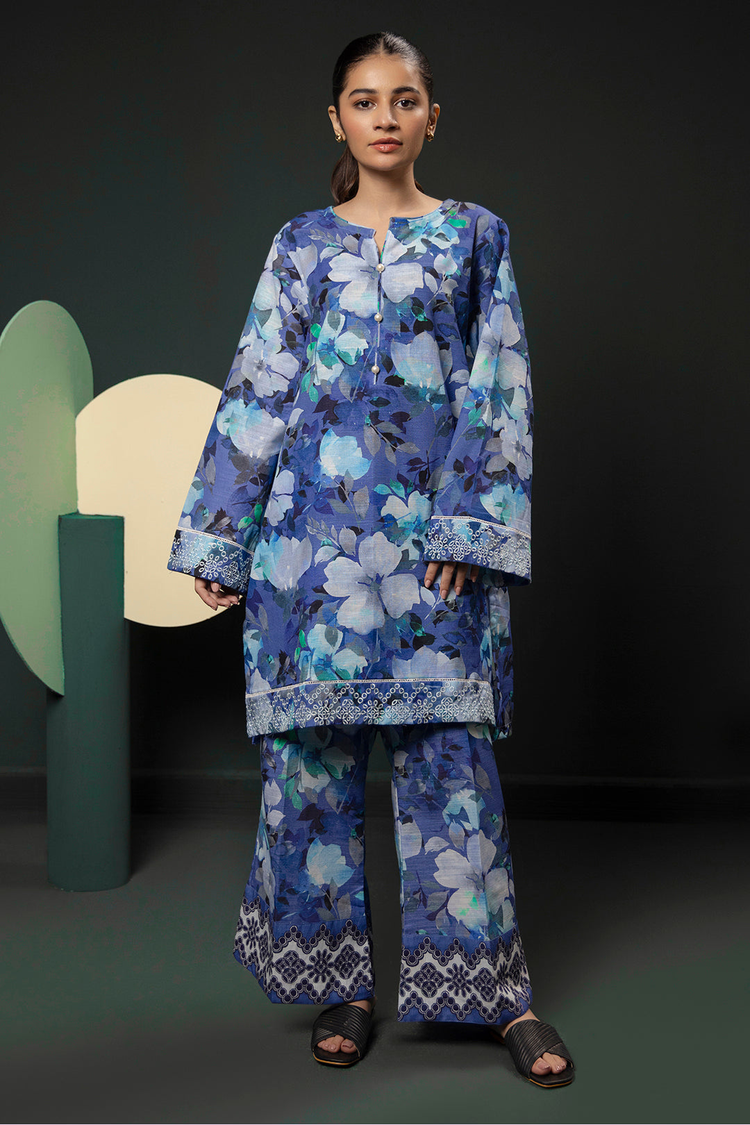 Zellbury | Winter Pret | Kurta Trouser - 3086 - Libasekhas