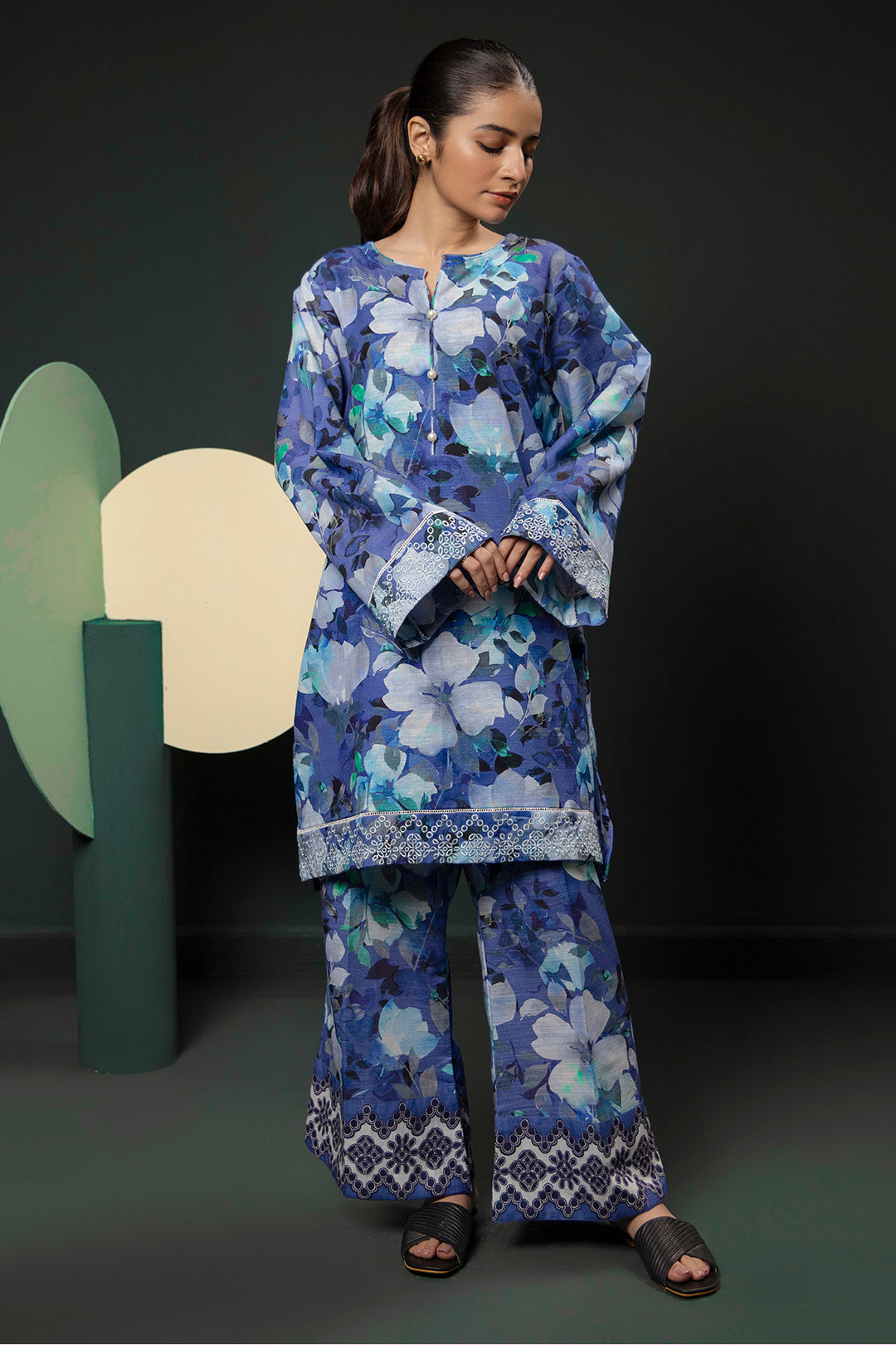 Zellbury | Winter Pret | Kurta Trouser - 3086 - Libasekhas
