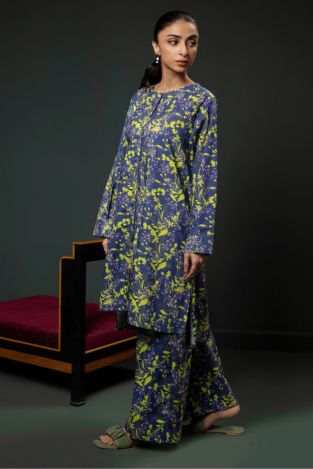 Zellbury | Winter Pret | Kurta Trouser - 3108 - Libasekhas