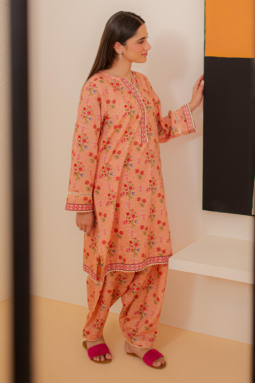 Zellbury | Winter Pret | Kurta Trouser - 3166 - Libasekhas