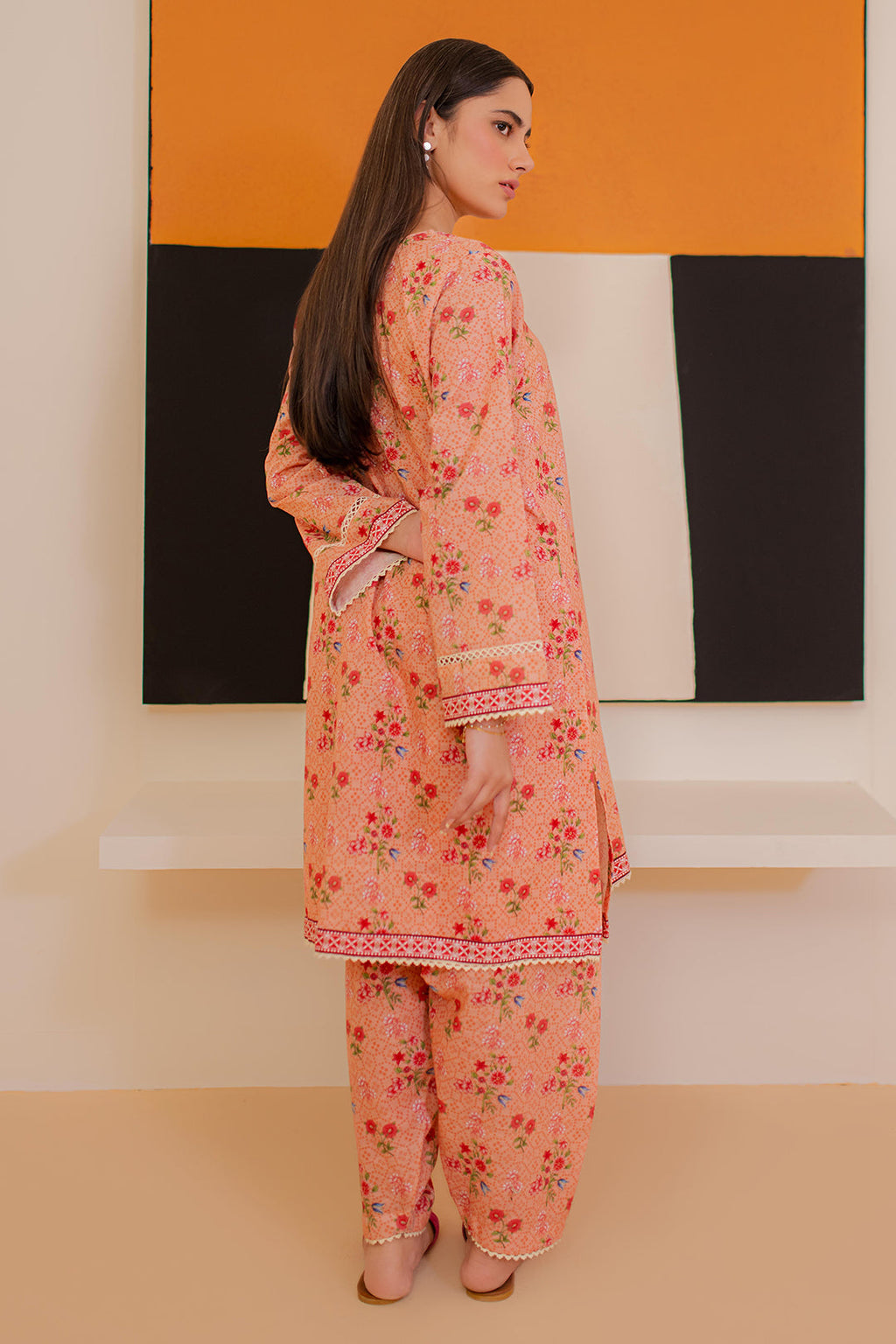 Zellbury | Winter Pret | Kurta Trouser - 3166 - Libasekhas