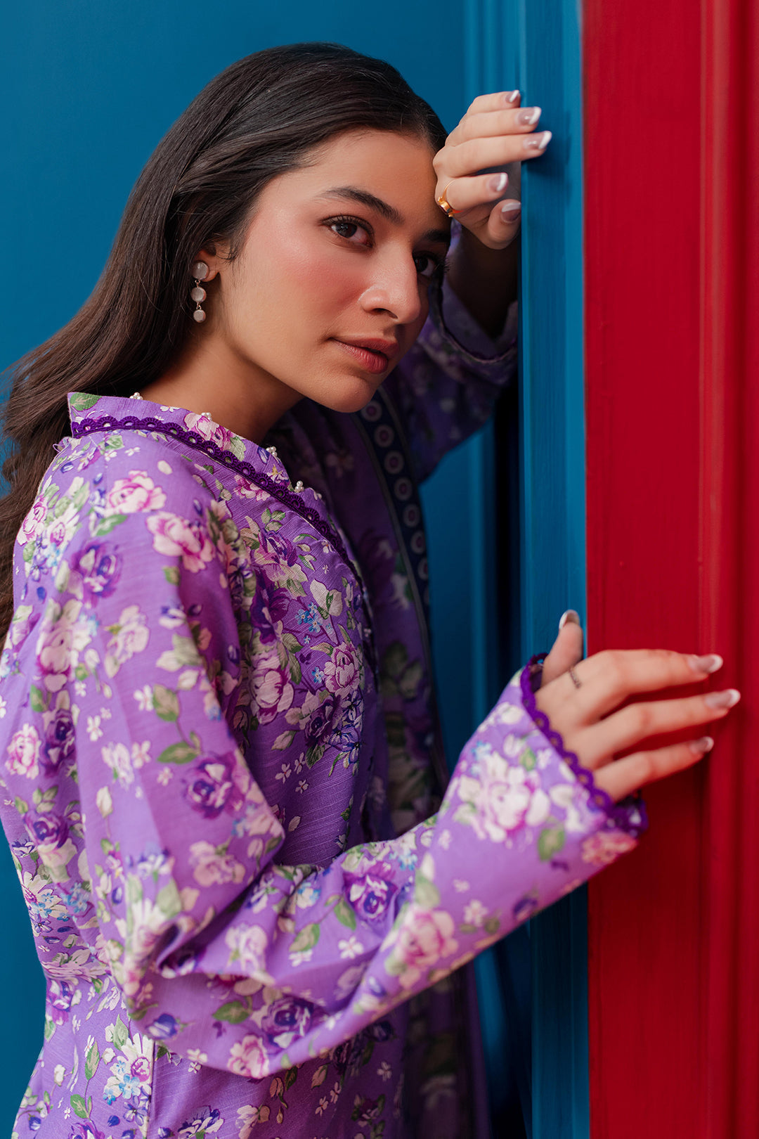 Zellbury | Winter Pret | Kurta Dupatta Trouser - 2948 - Libasekhas