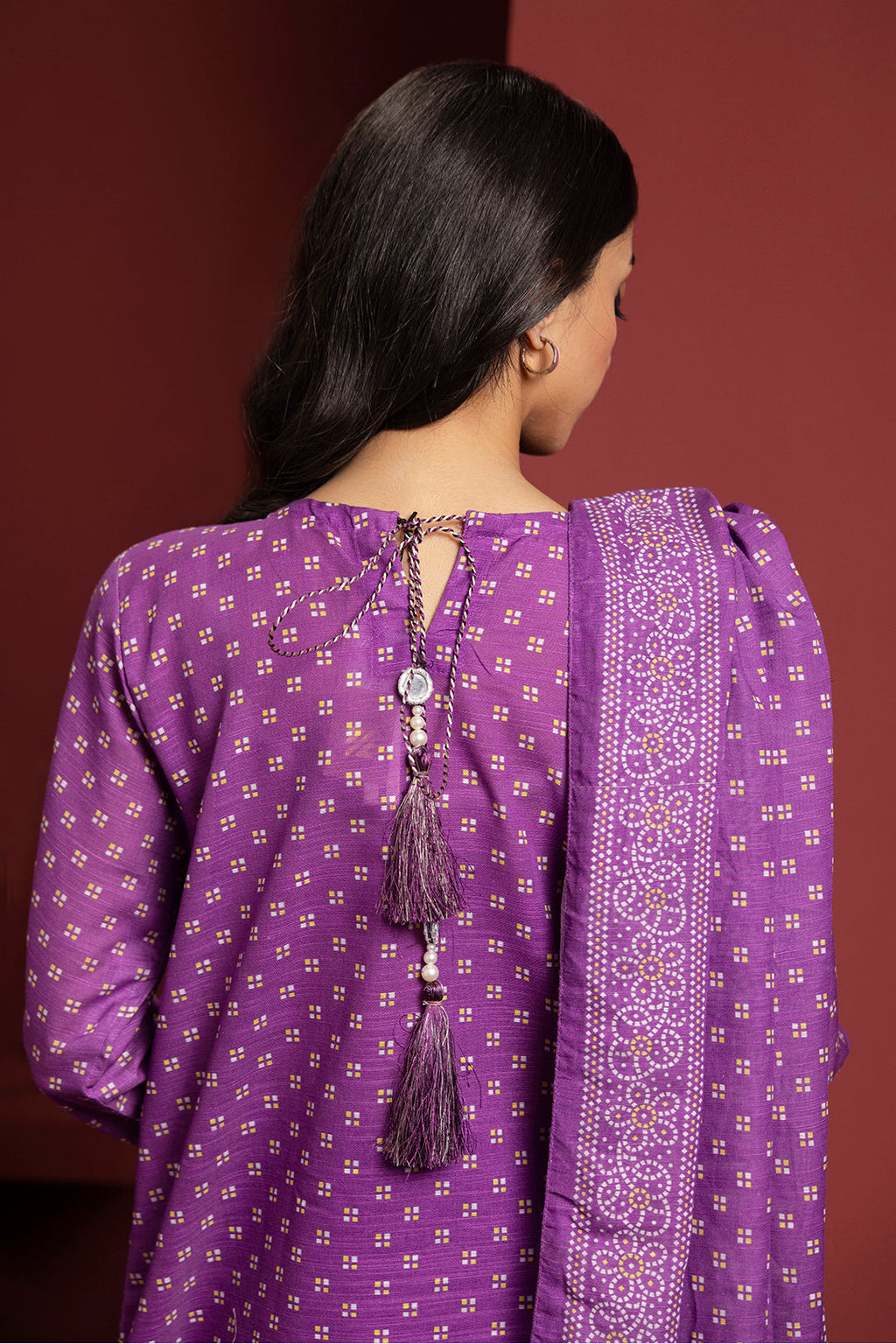 Zellbury | Winter Pret | Kurta Dupatta Trouser - 3072 - Libasekhas