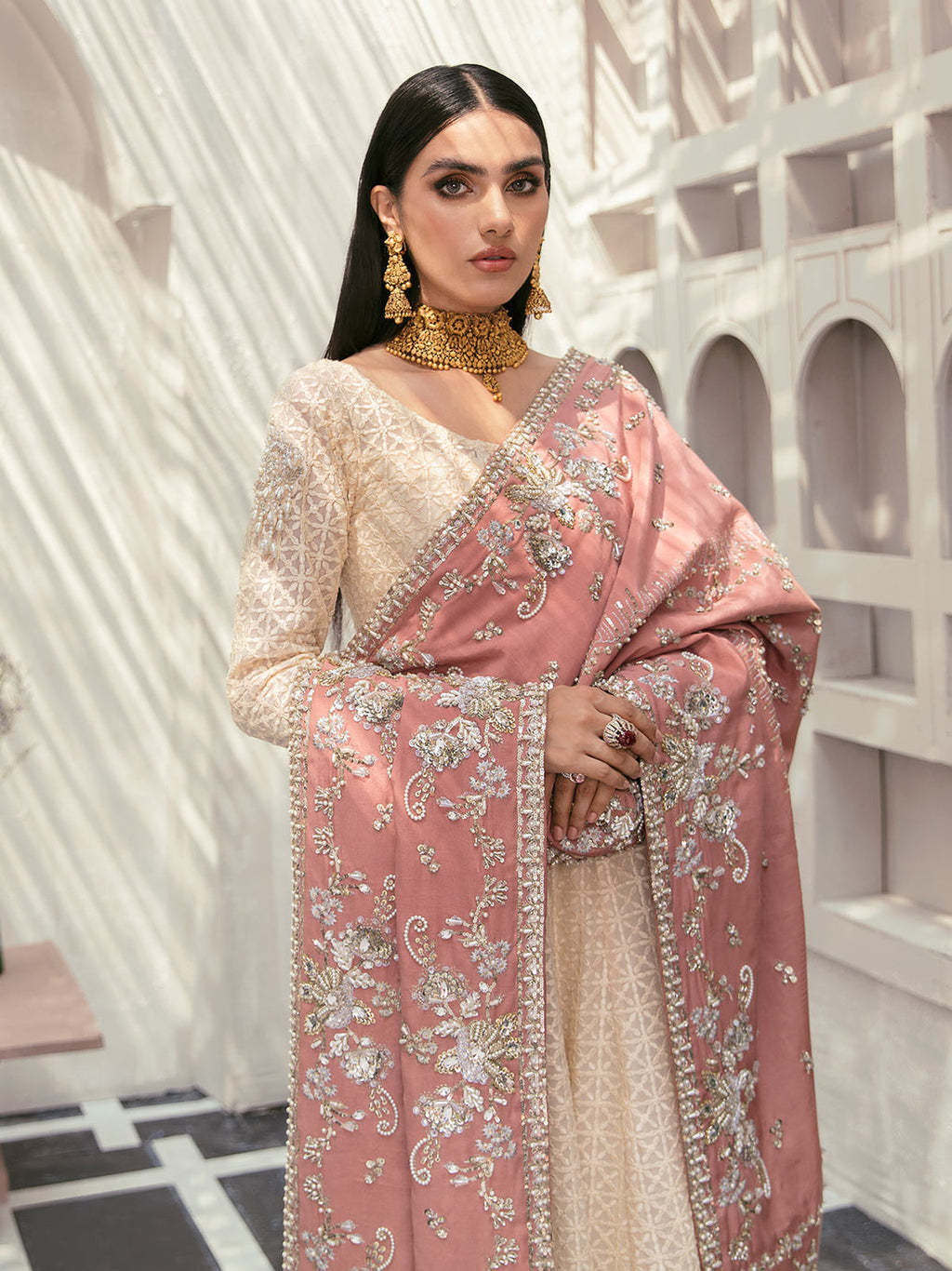 Gulaal | Wedding Formals | GL-WS-22V1-34 (PISHWAS AND CHOORIDAAR PYJAMA) - House Of Anaya