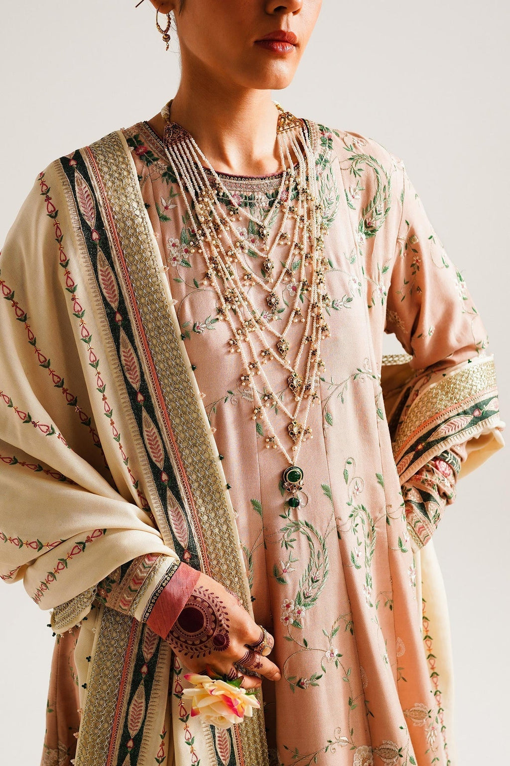 Zara ShahJahan | Winter Shawl 23 | WS23-D2 - House Of Anaya