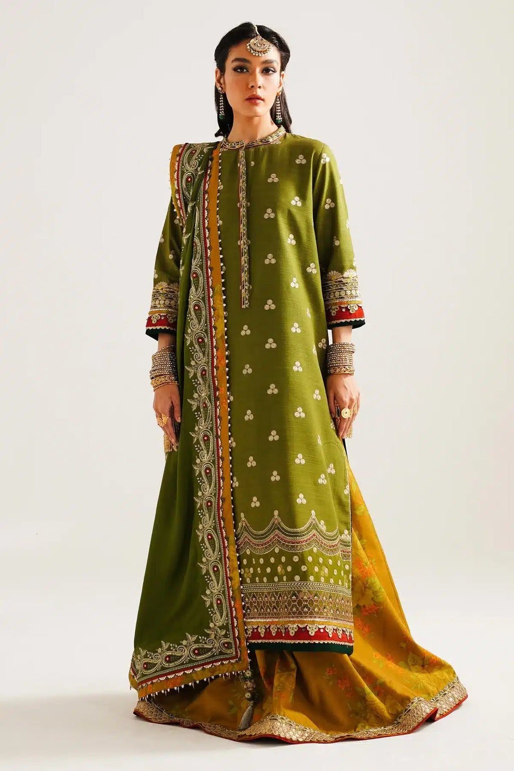 Zara ShahJahan | Winter Shawl 23 | WS23-D8 - House Of Anaya