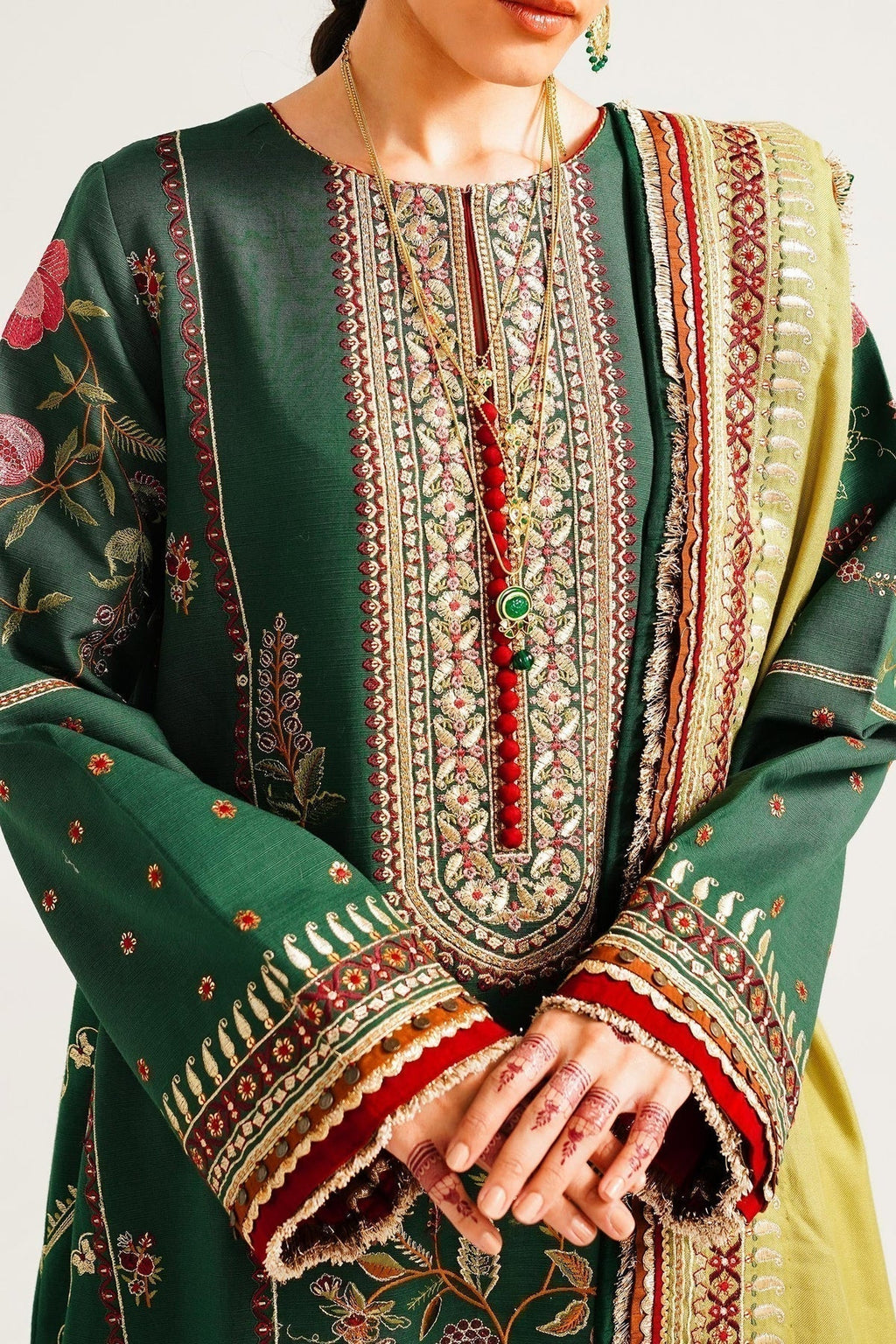 Zara ShahJahan | Winter Shawl 23 | WS23-D7 - House Of Anaya