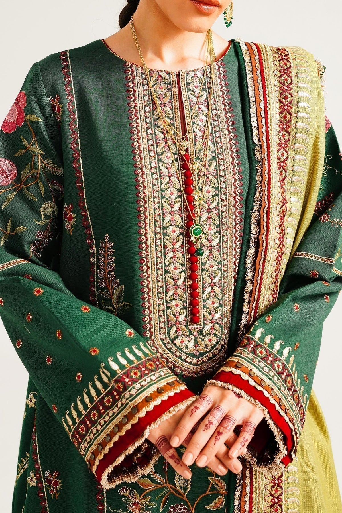 Zara ShahJahan | Winter Shawl 23 | WS23-D7 - House Of Anaya