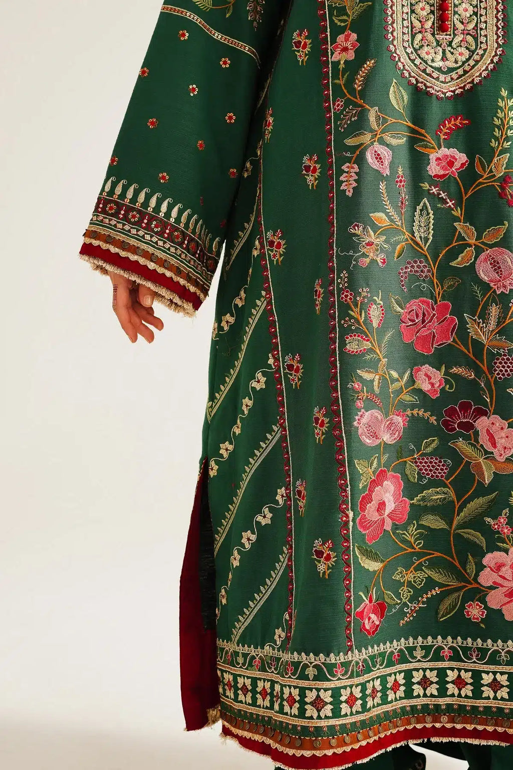 Zara ShahJahan | Winter Shawl 23 | WS23-D7 - House Of Anaya