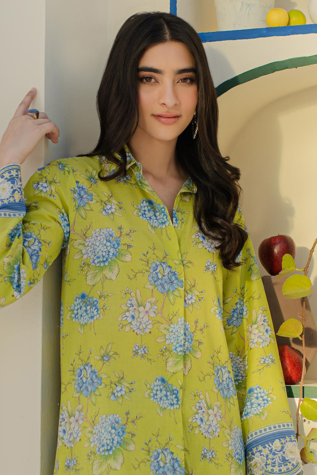 Zellbury | Unstitched 2 Piece Cambric | Embroidered Shirt Shalwar - 0104 - Libasekhas