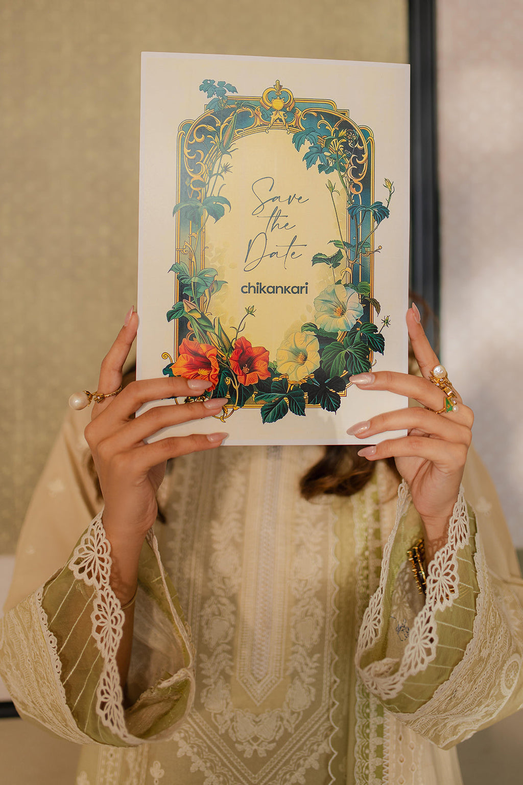 Zellbury | Unstitched 3 Piece Chikankari | Embroidered Shirt Shalwar Dupatta - 0702 - Libasekhas
